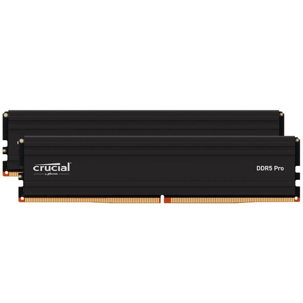 Image of Crucial Pro DDR5 5600MHz CL46 UDIMM Desktop Memory Module 96GB (2x48GB)