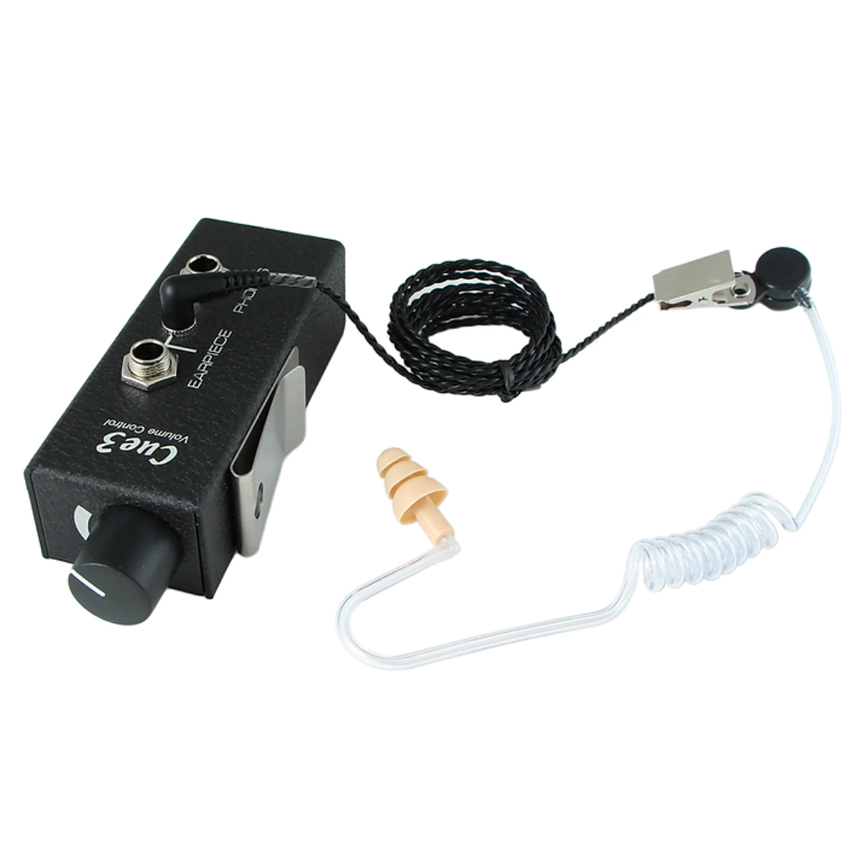 

Cable Techniques Cue3 Volume Control with Voice Technologies VT610TC125 Earphone