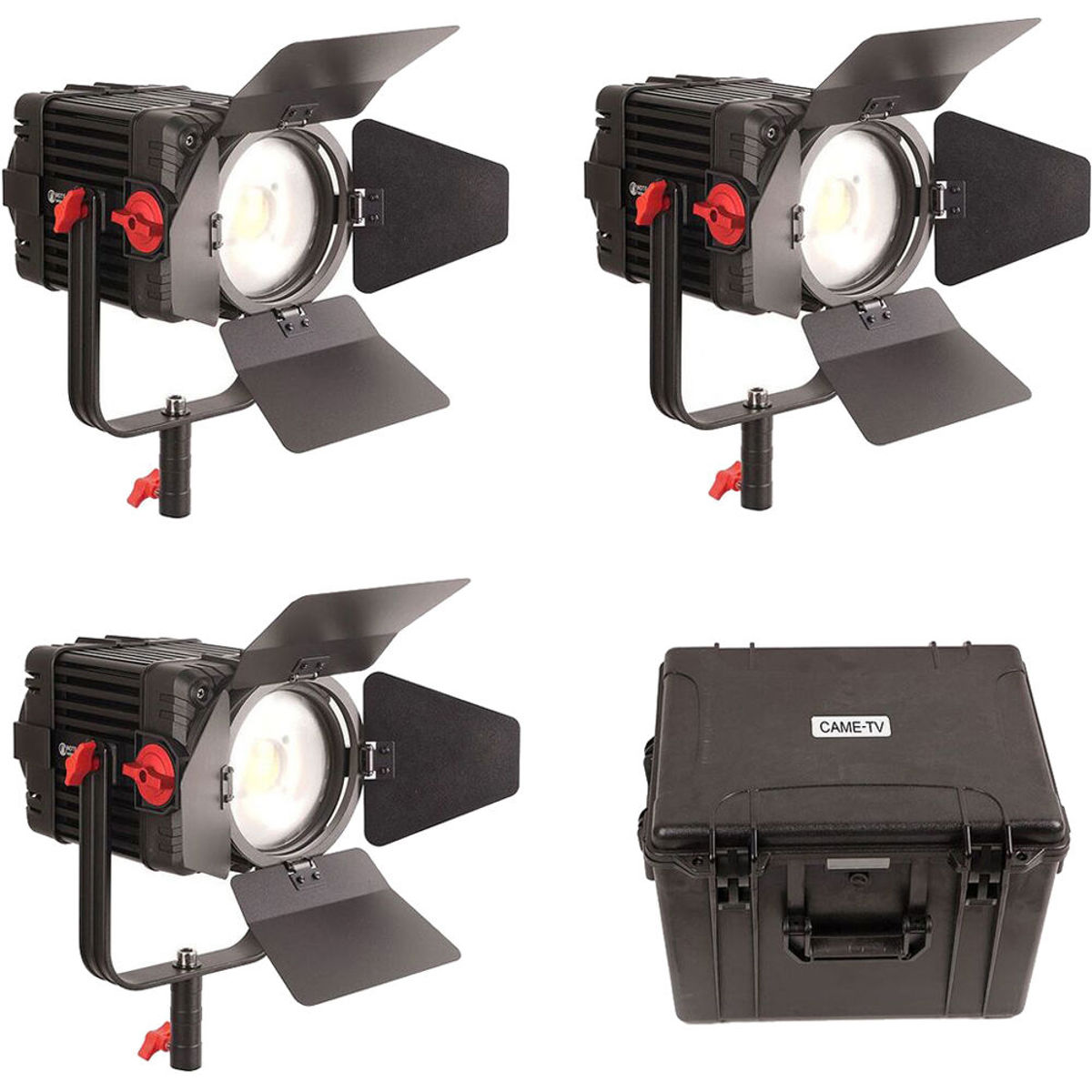 

Came-TV Boltzen 150W Fresnel Focusable LED Daylight 3-Light Kit
