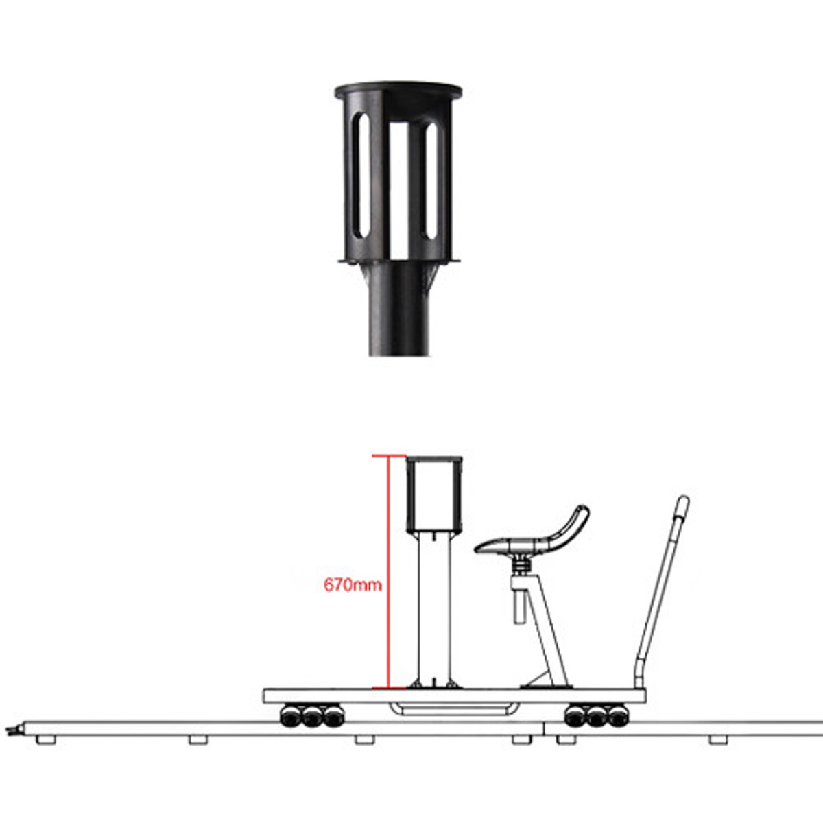 

Came-TV Stand for Dolly Platform System