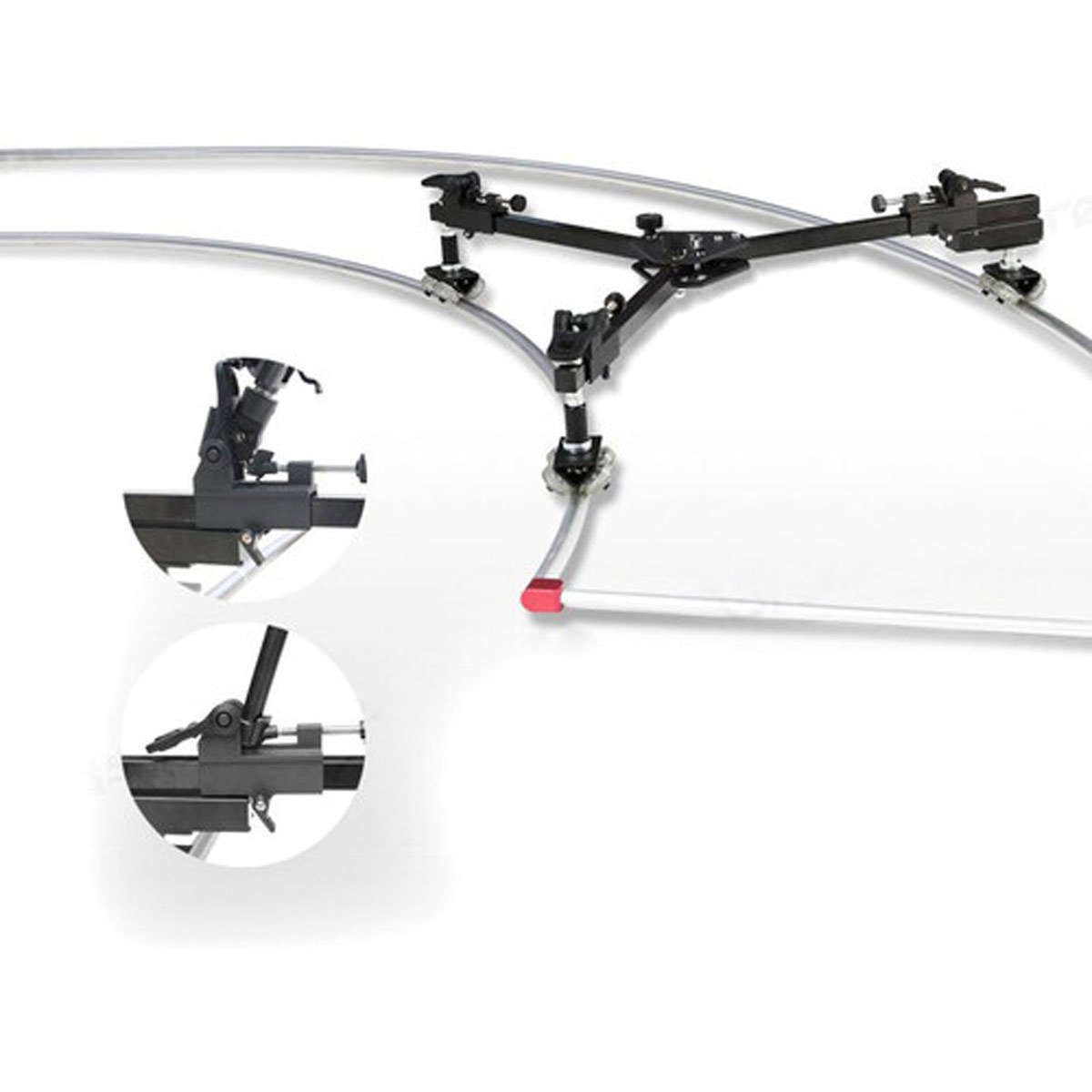 

Came-TV Skater Dolly with 8 Straight & 20 Curved Rail Kit