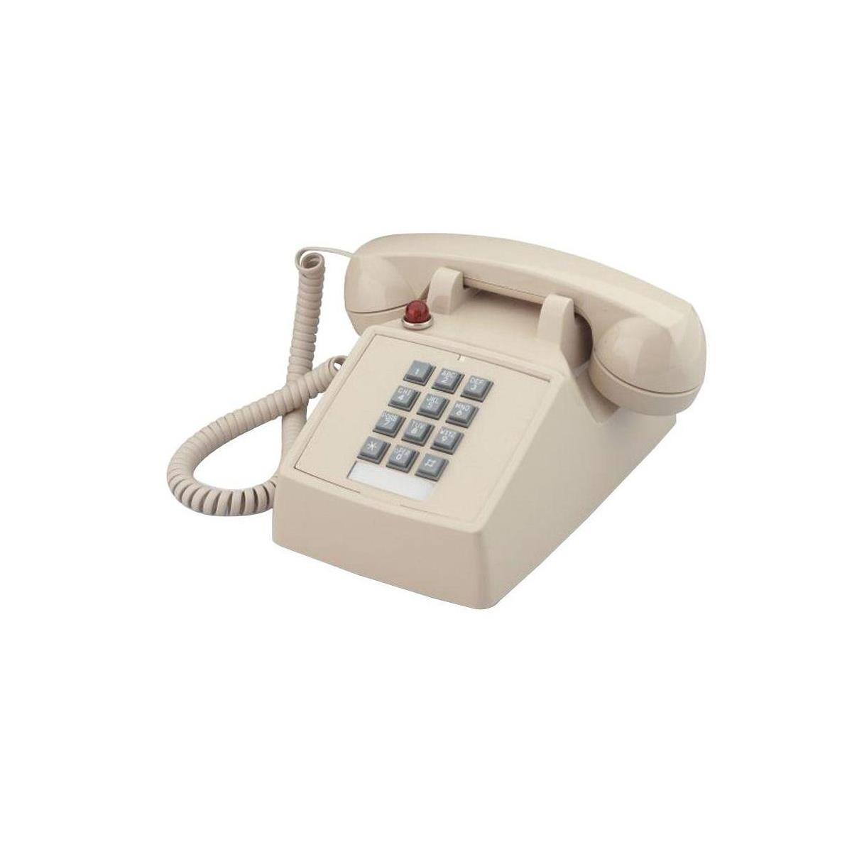 Photos - Corded Phone Came-TV Cortelco 250044VBA57MD Desk Corded Telephone with Message Waiting,