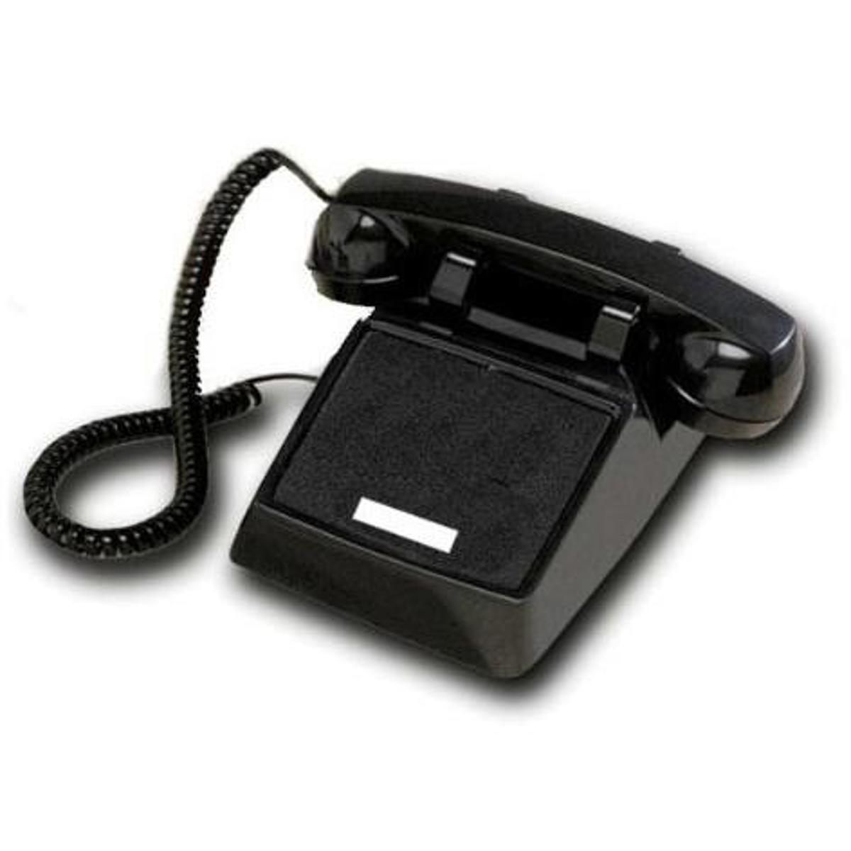 

Cortelco 250000VBANDL Desk No-Dial Corded Telephone, Black