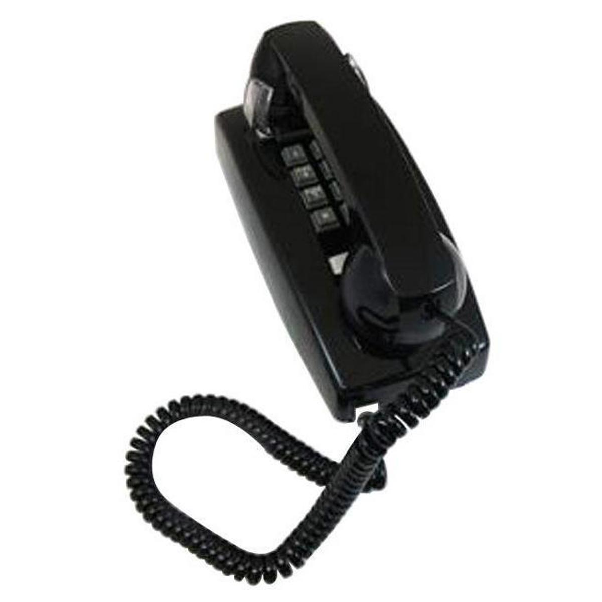 

Cortelco 255400VBA20M Wall Corded Telephone with Volume Control, Black