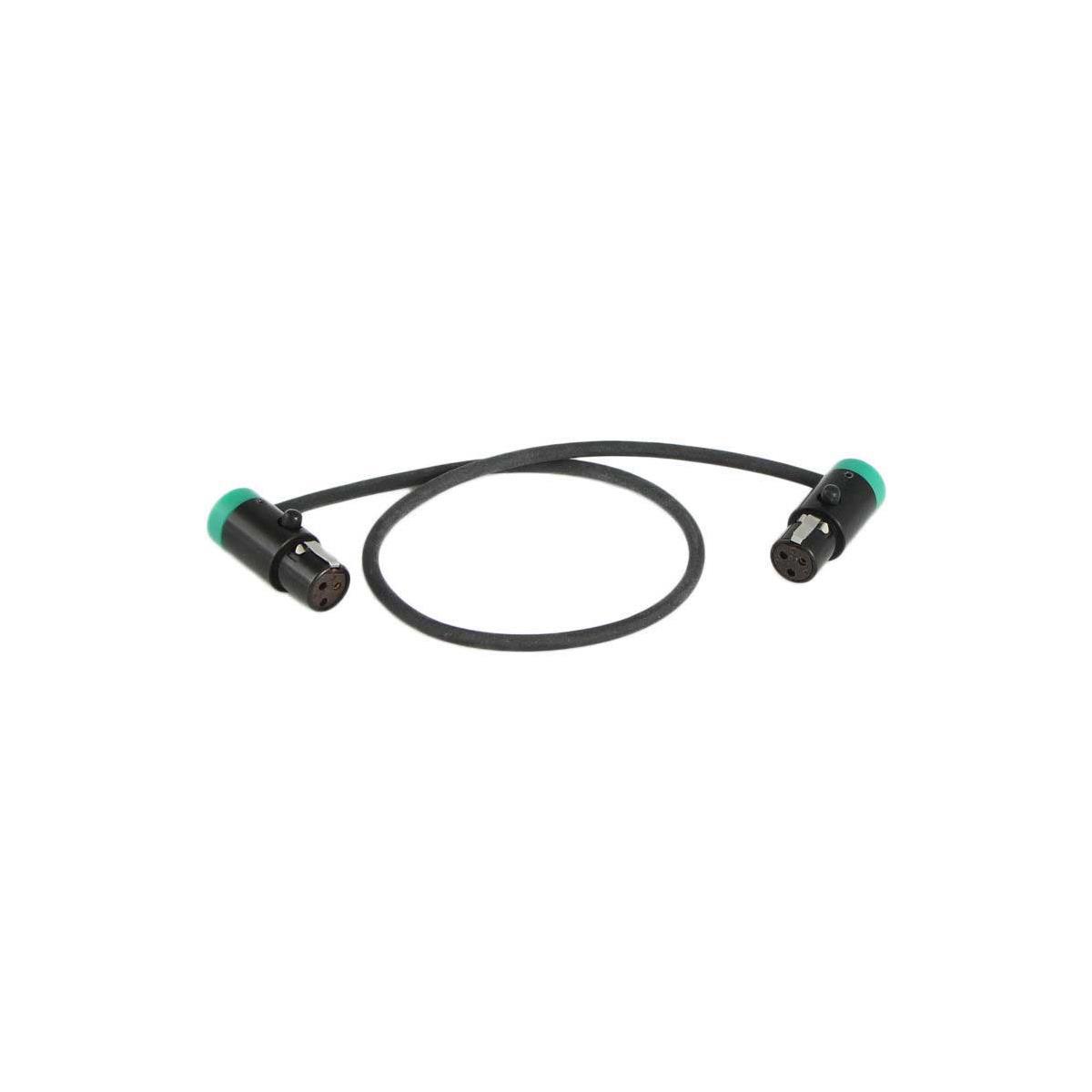 

Cable Techniques Low-Profile LPS TA3F to TA3F Cable Green Caps 12" -