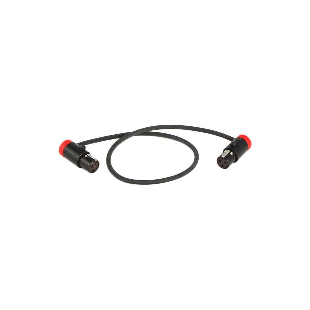 

Cable Techniques Low-Profile LPS TA3F to TA3F Cable Red Caps 18" -