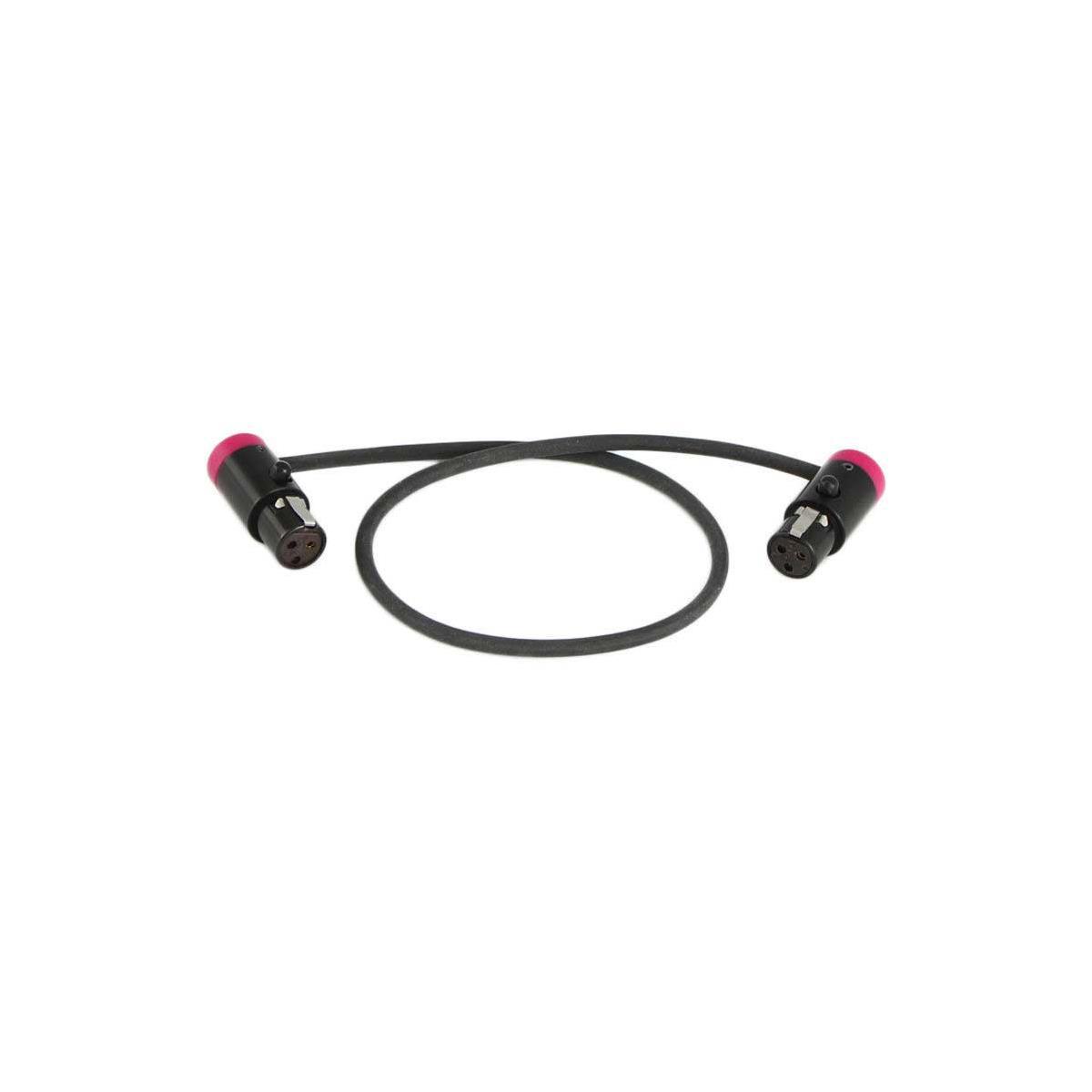 

Cable Techniques Low-Profile LPS TA3F to TA3F Cable Purple Caps 24" -