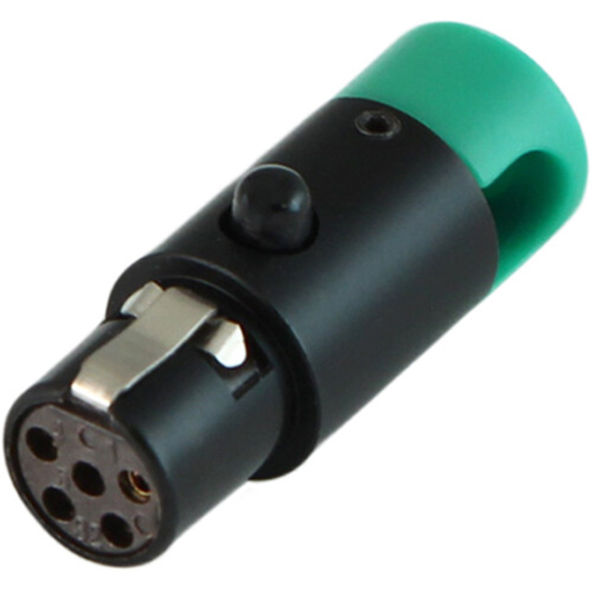 

Cable Techniques LPS LP R/A TA5F Mini XLR 5-Pin Female Connector,Large/Green Cap
