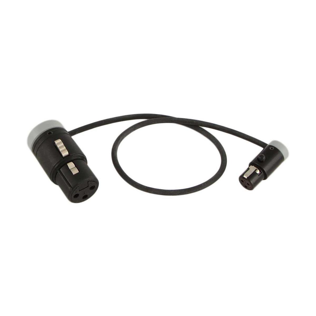 

Cable Techniques Low-Profile LPXLR-3F to TA3F Cable, Gray Caps 24" -