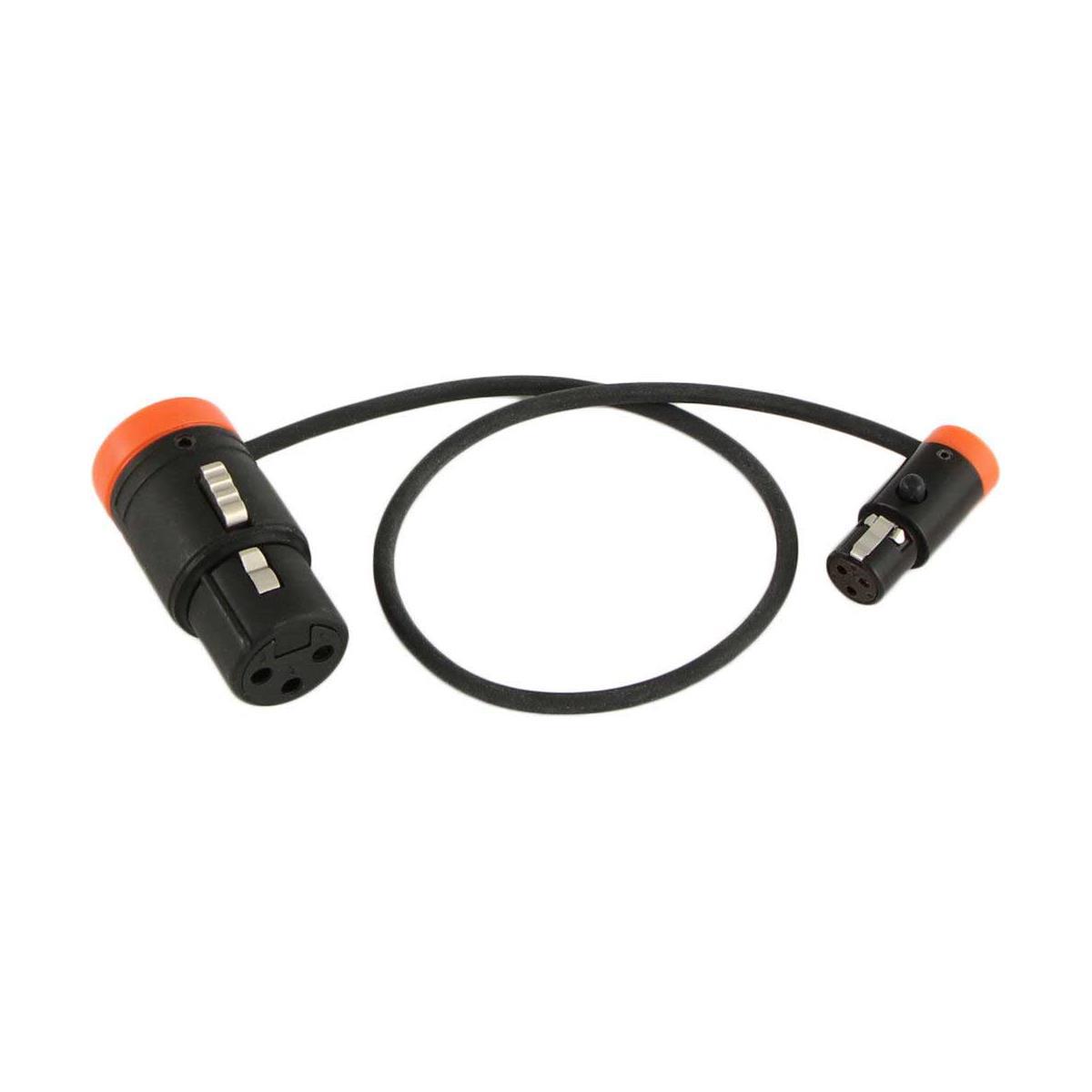 

Cable Techniques Low-Profile LPXLR-3F to TA3F Cable, Orange Caps 24" -