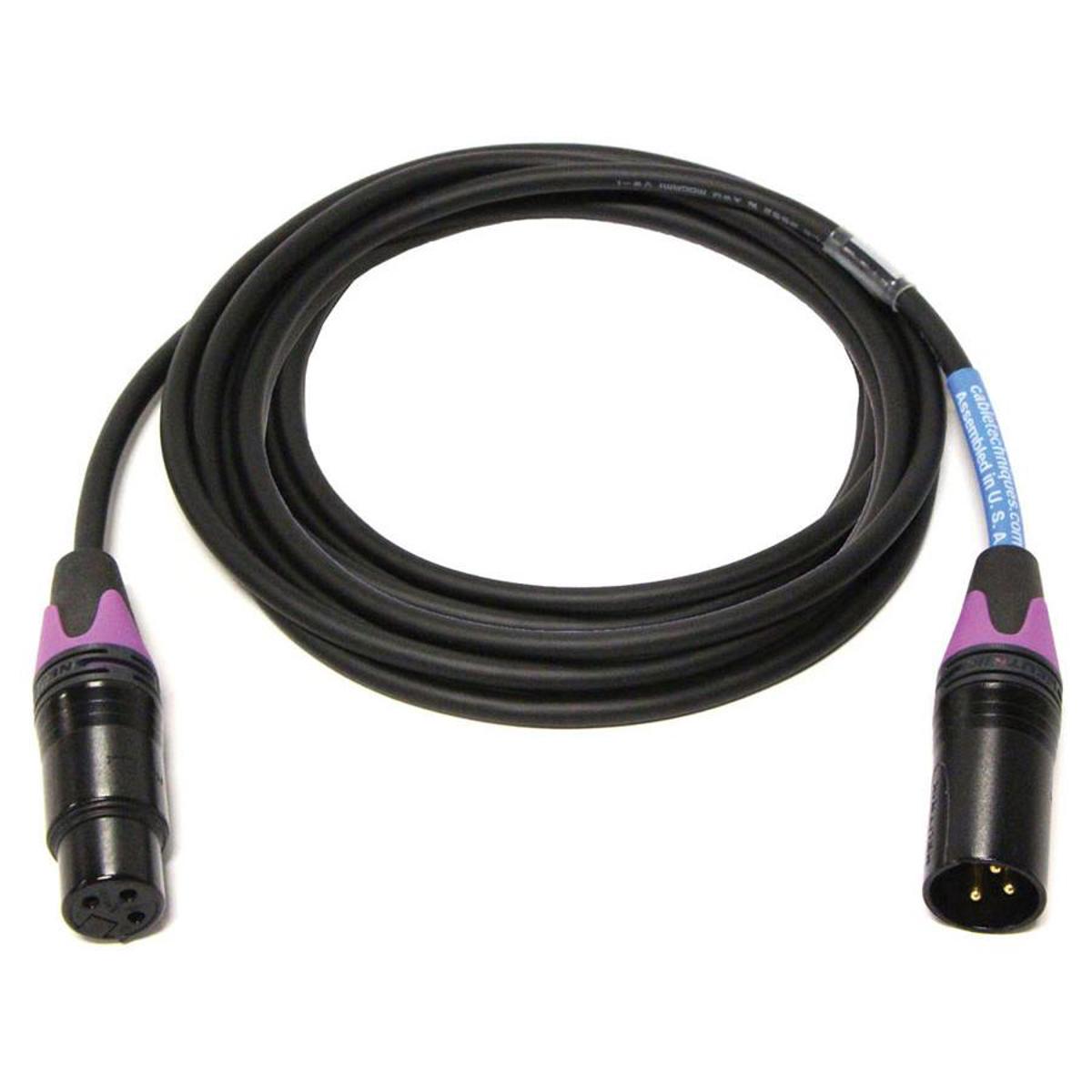 

Cable Techniques 10' Neutrik 3-Pin XLR to 3-Pin XLR 110 Ohms Digital Mic Cable
