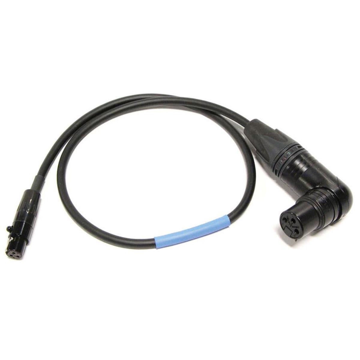 

Cable Techniques 18" Neutrik XLR-3F RA-TA3F Balanced UCR Receiver Cable, Black