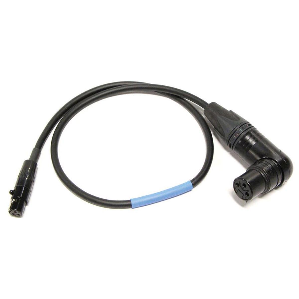 

Cable Techniques 24" XLR-3F RA to TA3F Balanced UCR Receiver Cable, Black
