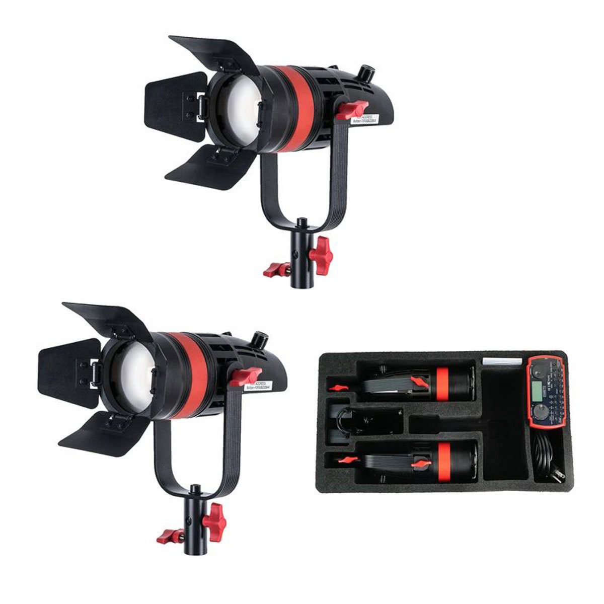 

Came-TV Boltzen Q-55S 55W Fresnel Focusable Bi-Color 2-Light Kit with Batteries