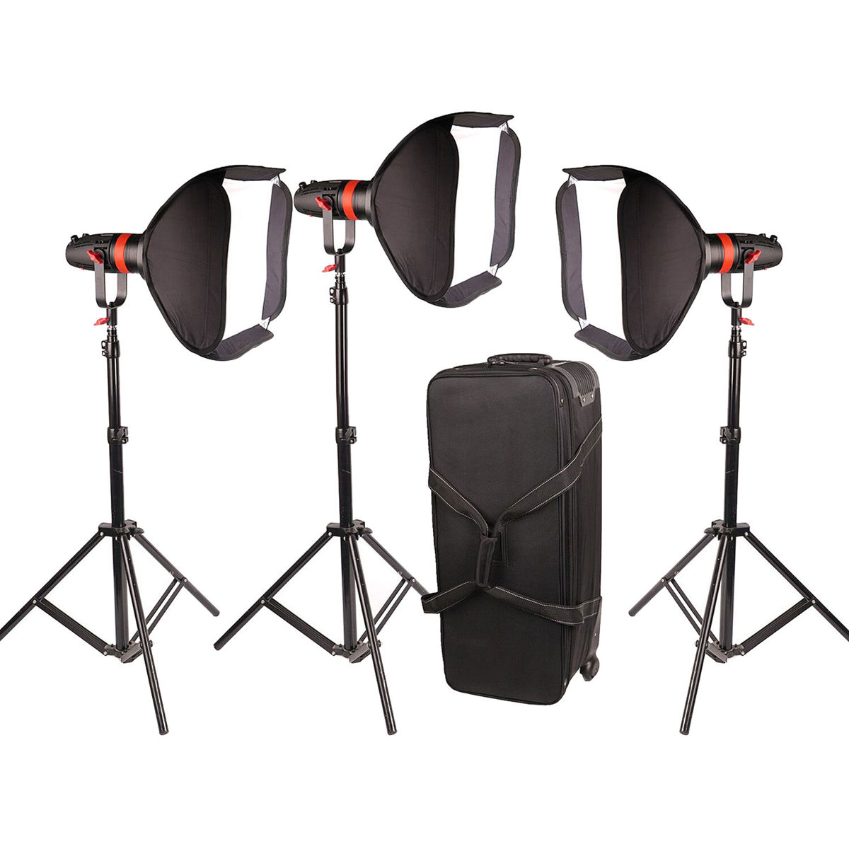 

Came-TV Boltzen Q-55W 55W MARK II LED Daylight 3-Light Kit with Softbox Pack