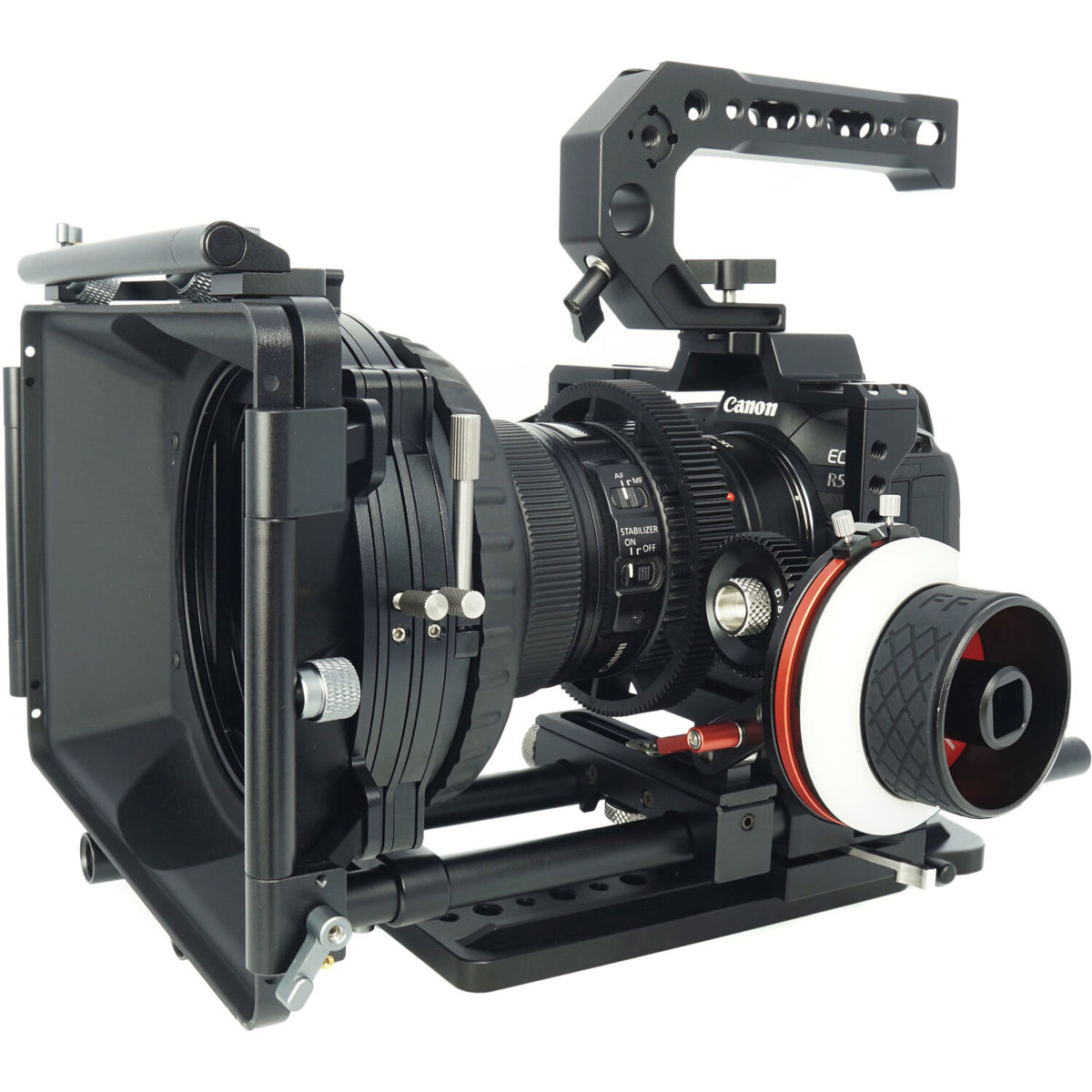 

Came-TV Camera Cage Kit w/Top Flag & Side Flags Matte Box for Canon EOS R5 & R6