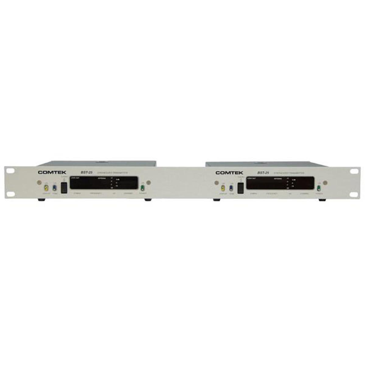 

Comtek RMK-25-2 Rack Mounting Faceplate for 2x BST-25 Base Station Transmitter