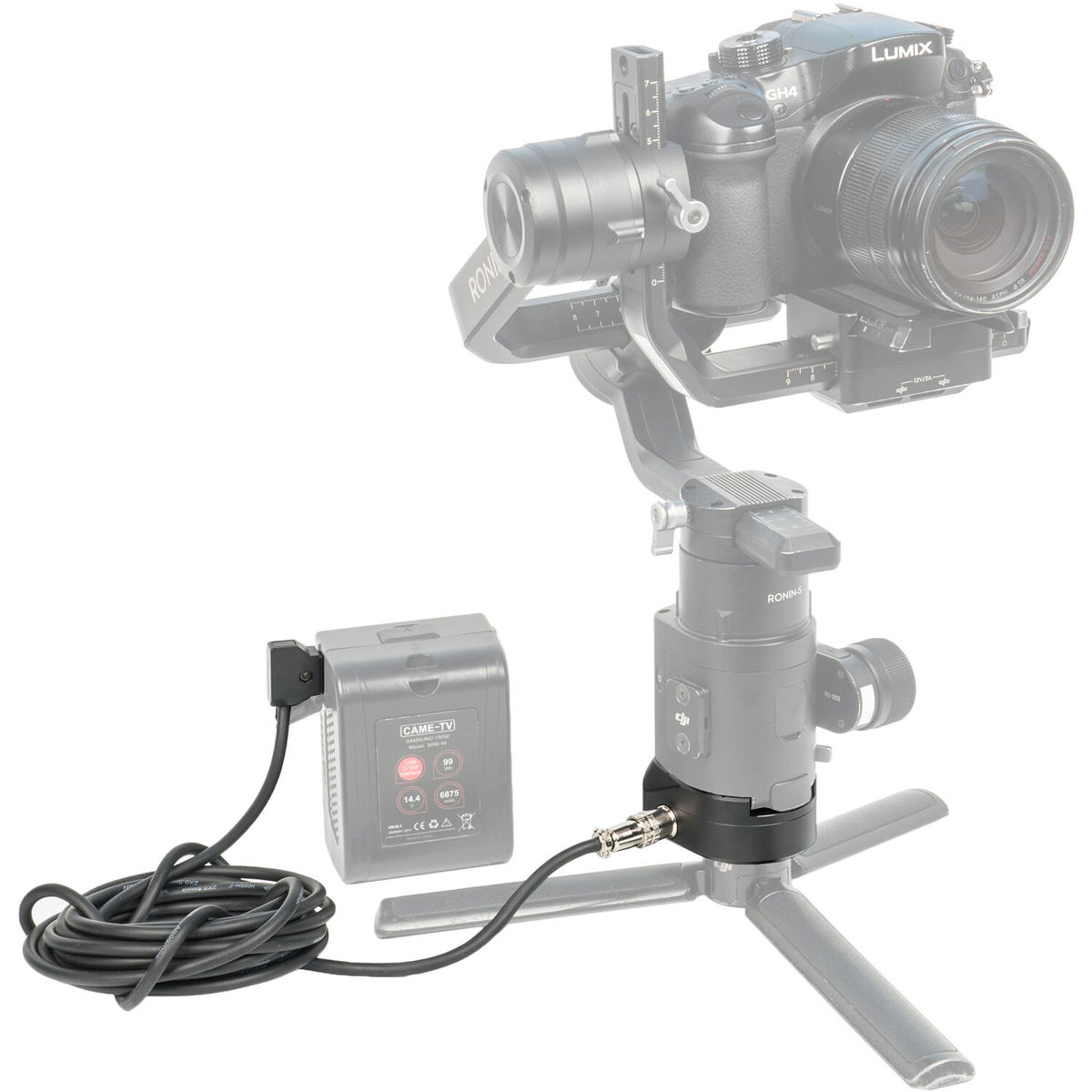 

Came-TV Base Adapter with D-Tap for DJI Ronin S Gimbal