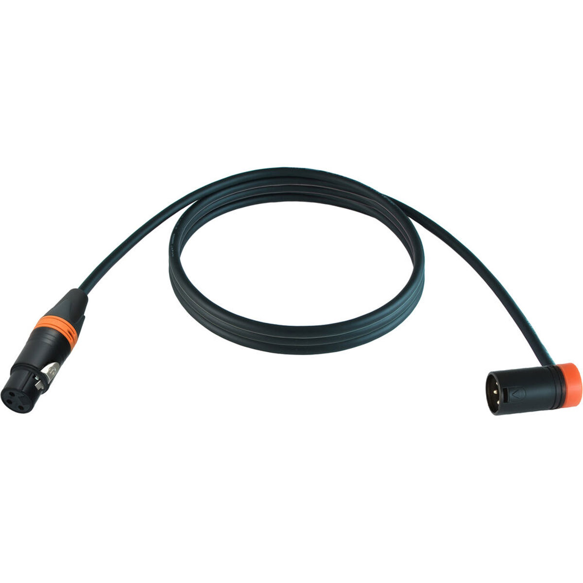 

Cable Techniques 15' Straight XLR-3F to 3M R/A Mogami W2893 Mic Cable,Orange Cap