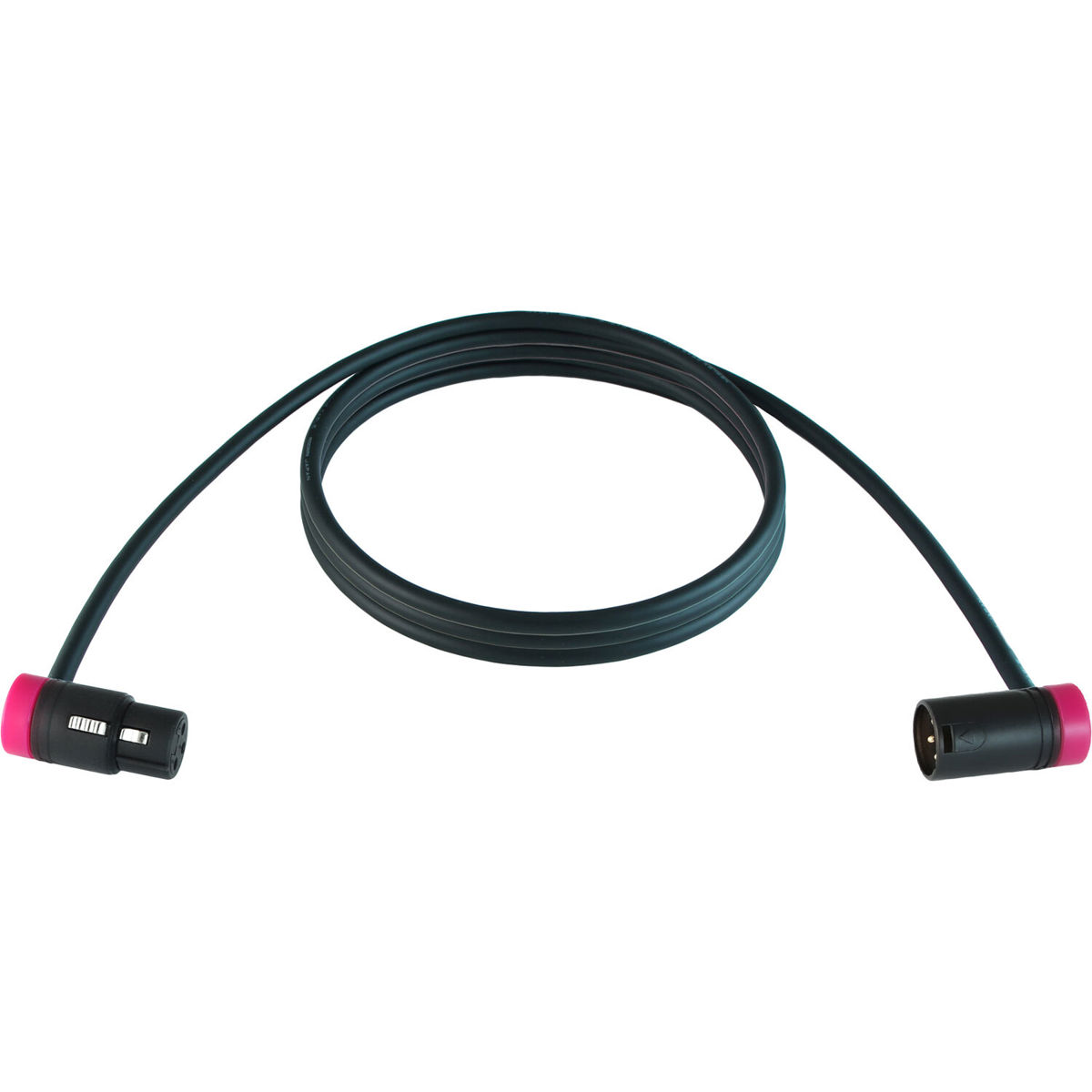 

Cable Techniques 15' R/A XLR-3F to XLR-3M Mogami W2549 Mic Cable, Purple Caps