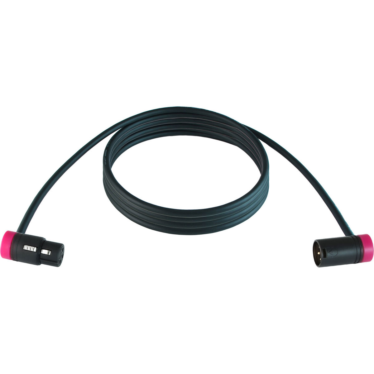 

Cable Techniques 25' R/A XLR-3F to XLR-3M Mogami W2549 Mic Cable, Purple Caps