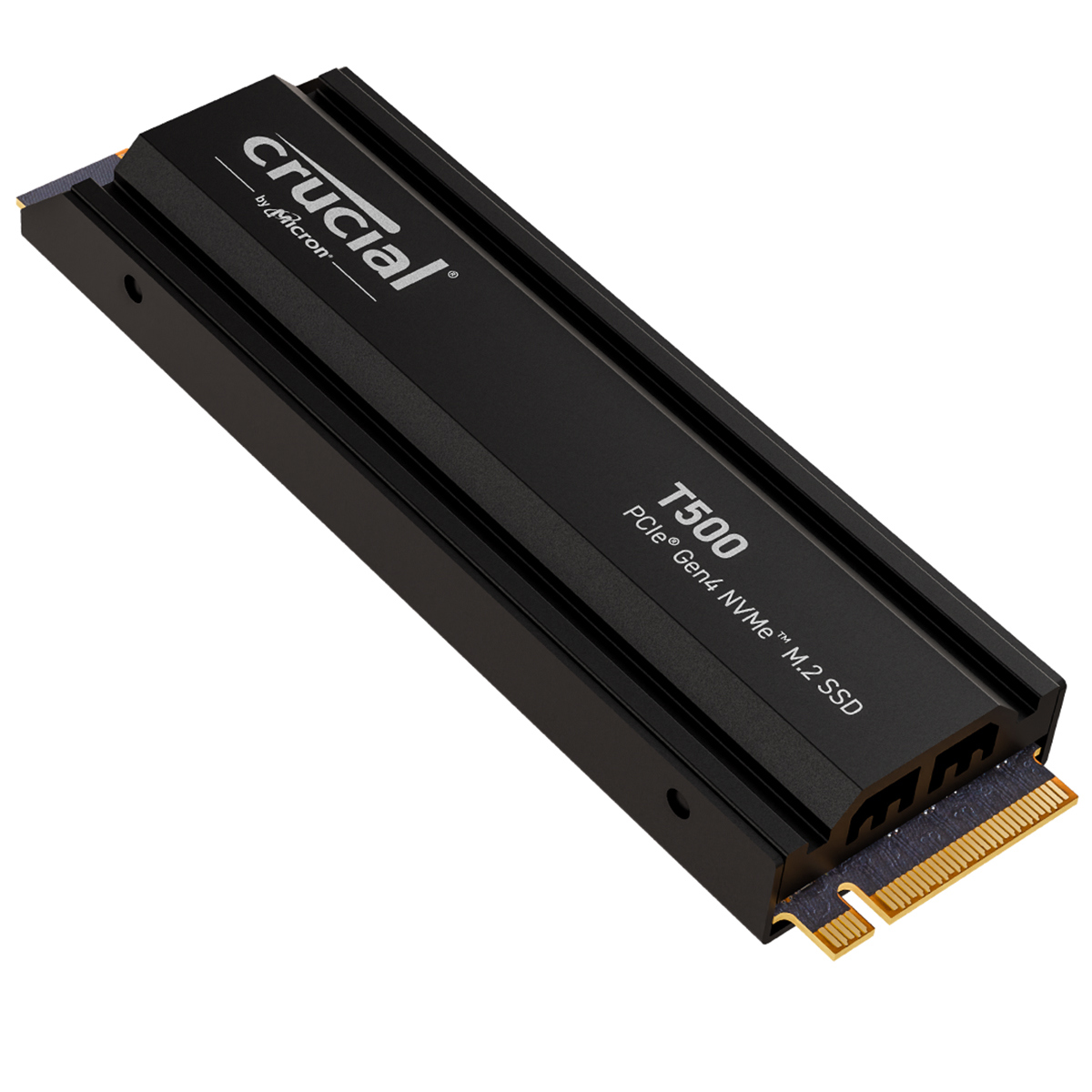 

Crucial T500 PCIe Gen4 NVMe M.2 Internal Gaming SSD 1TB With Heatsink