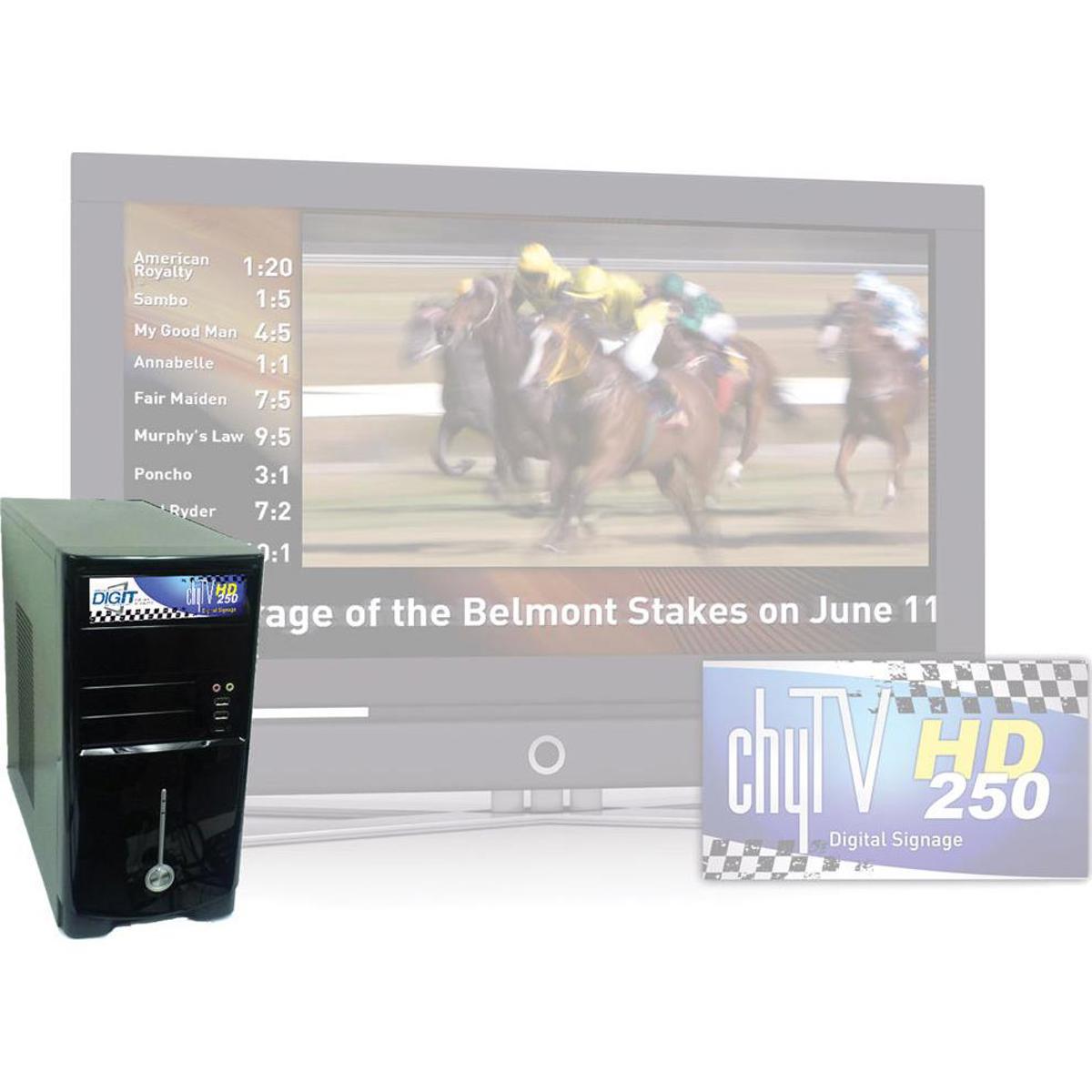 

ChyTv HD 250 Video Graphics Information Display with HD Video Squeeze