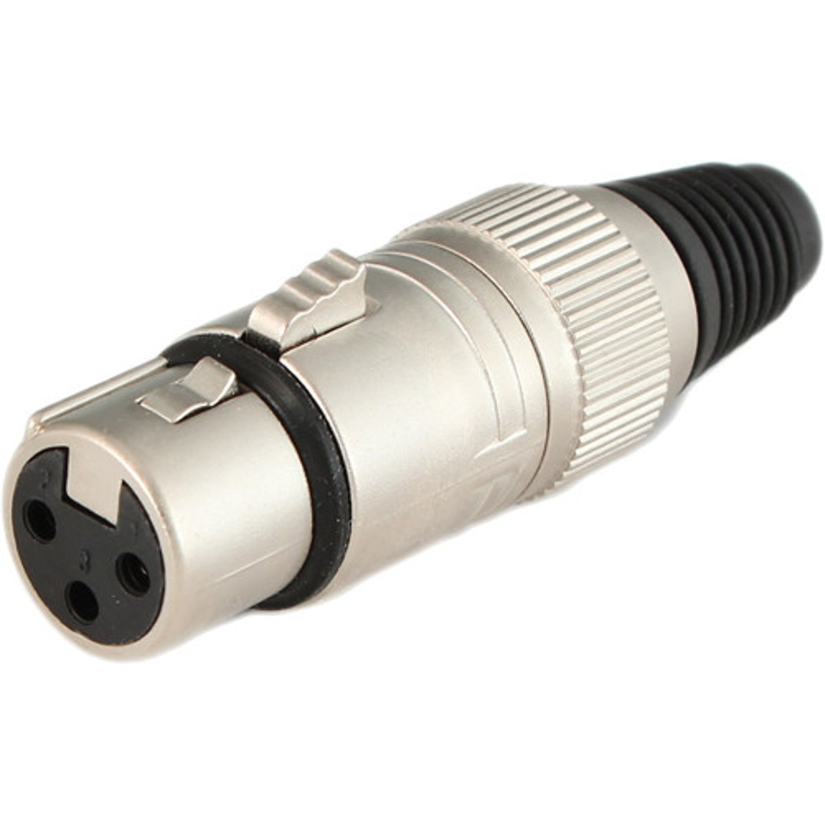 

Cable Techniques XLR 3-Pin Female Connector, Nickel Finish