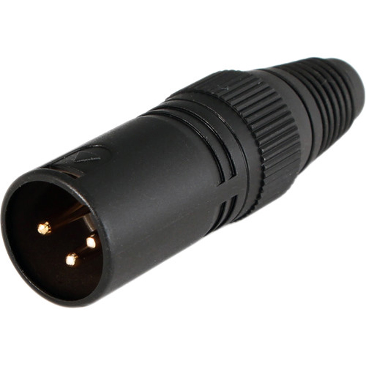 

Cable Techniques XLR 3-Pin Male Connector, Matte Black Finish
