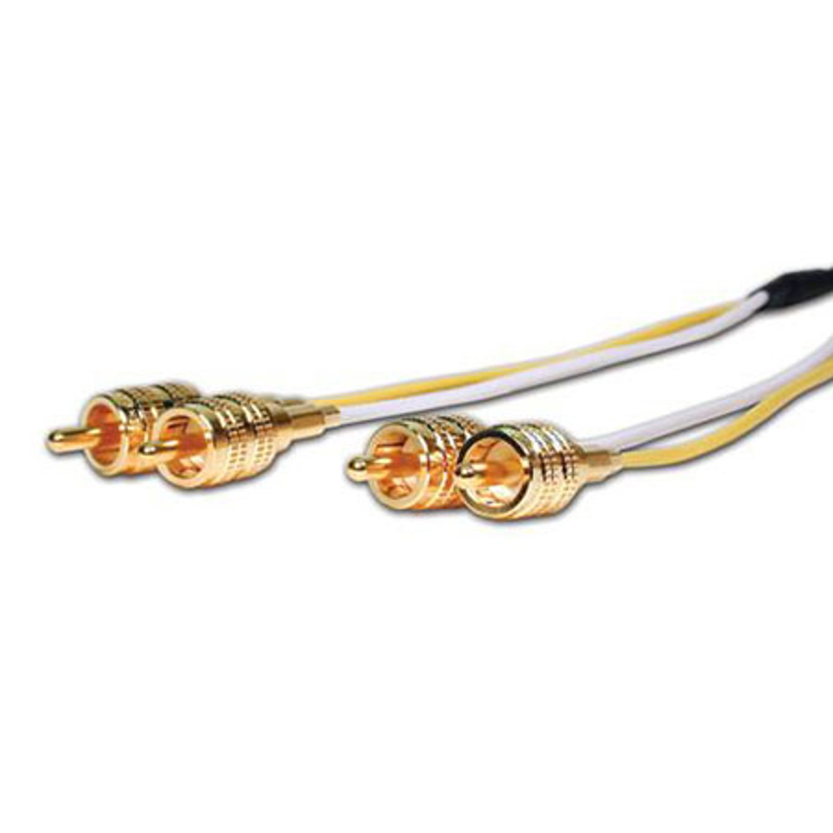 

Comprehensive 25' Plenum 2 Gold RCA Plugs Each End Stereo Audio Cable