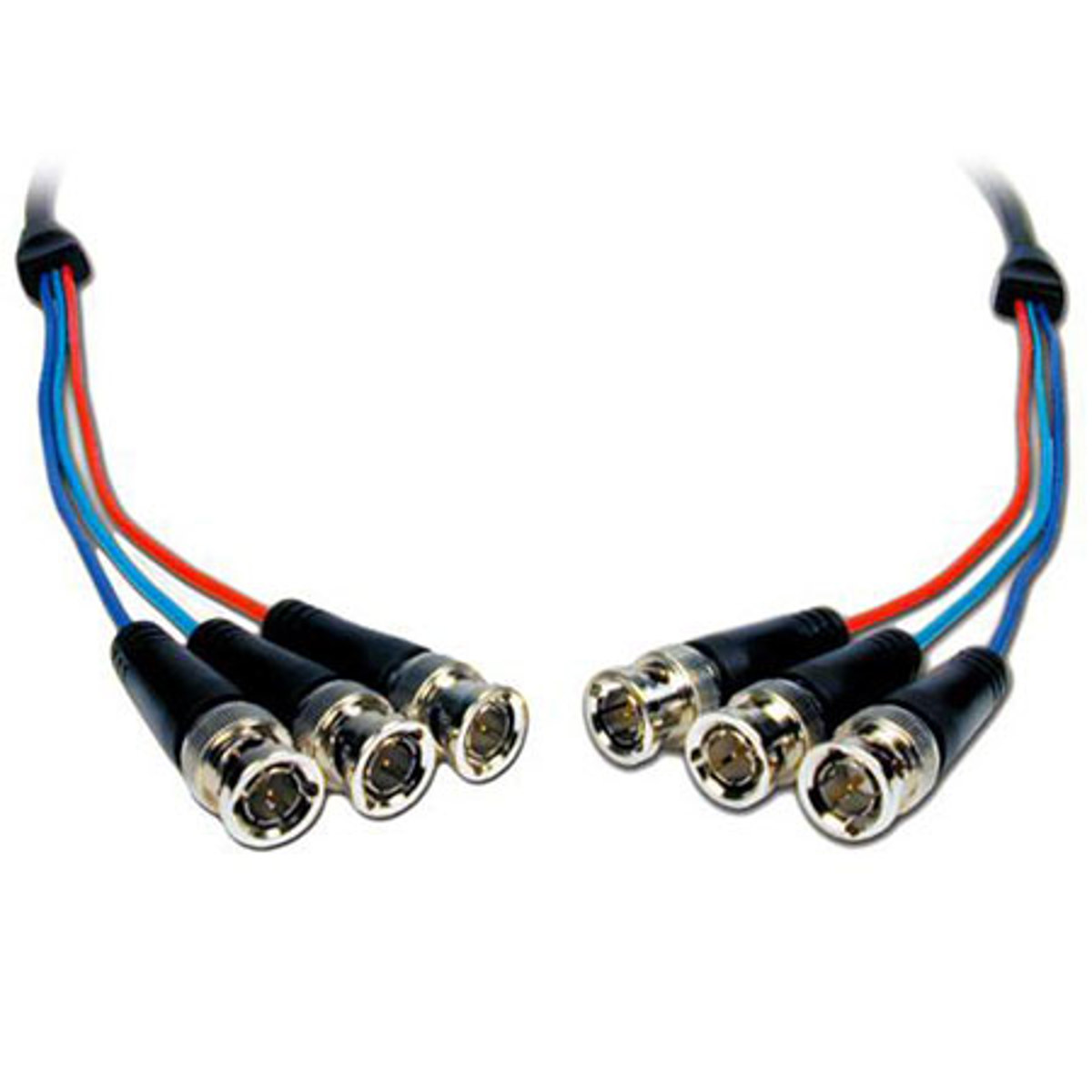 

Comprehensive 100' Pro AV/IT Series 3 BNC Plugs to 3 BNC Plugs RGB Video Cable