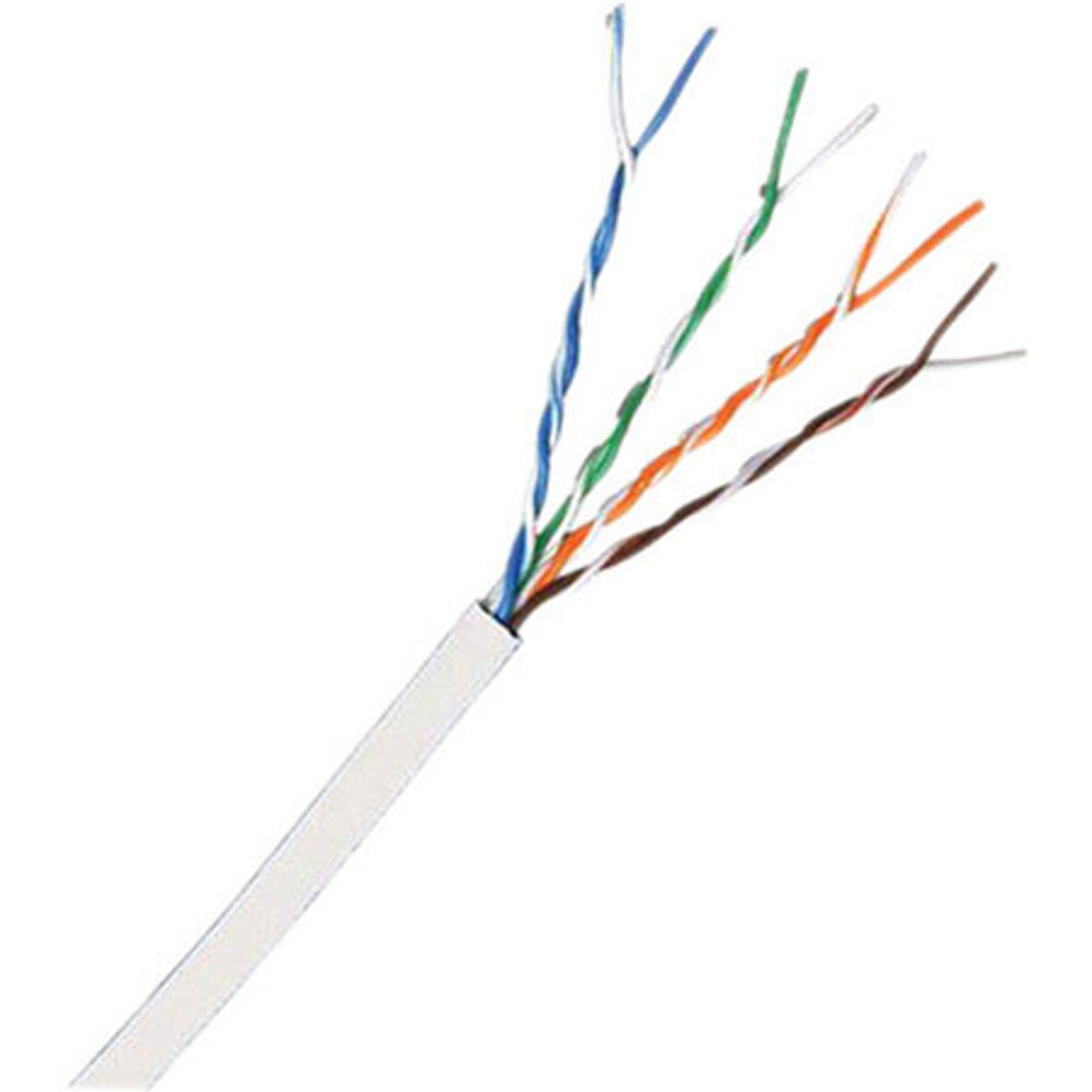 

Comprehensive 1000' Cat 5e 350MHz Stranded Cable, White