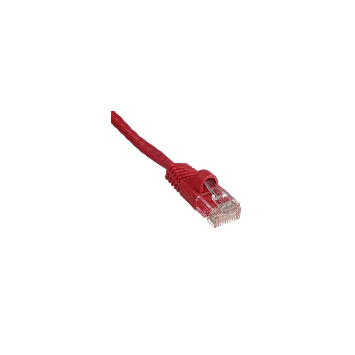 

Comprehensive 14' Cat6 550 MHz Snagless Patch Cable, Red