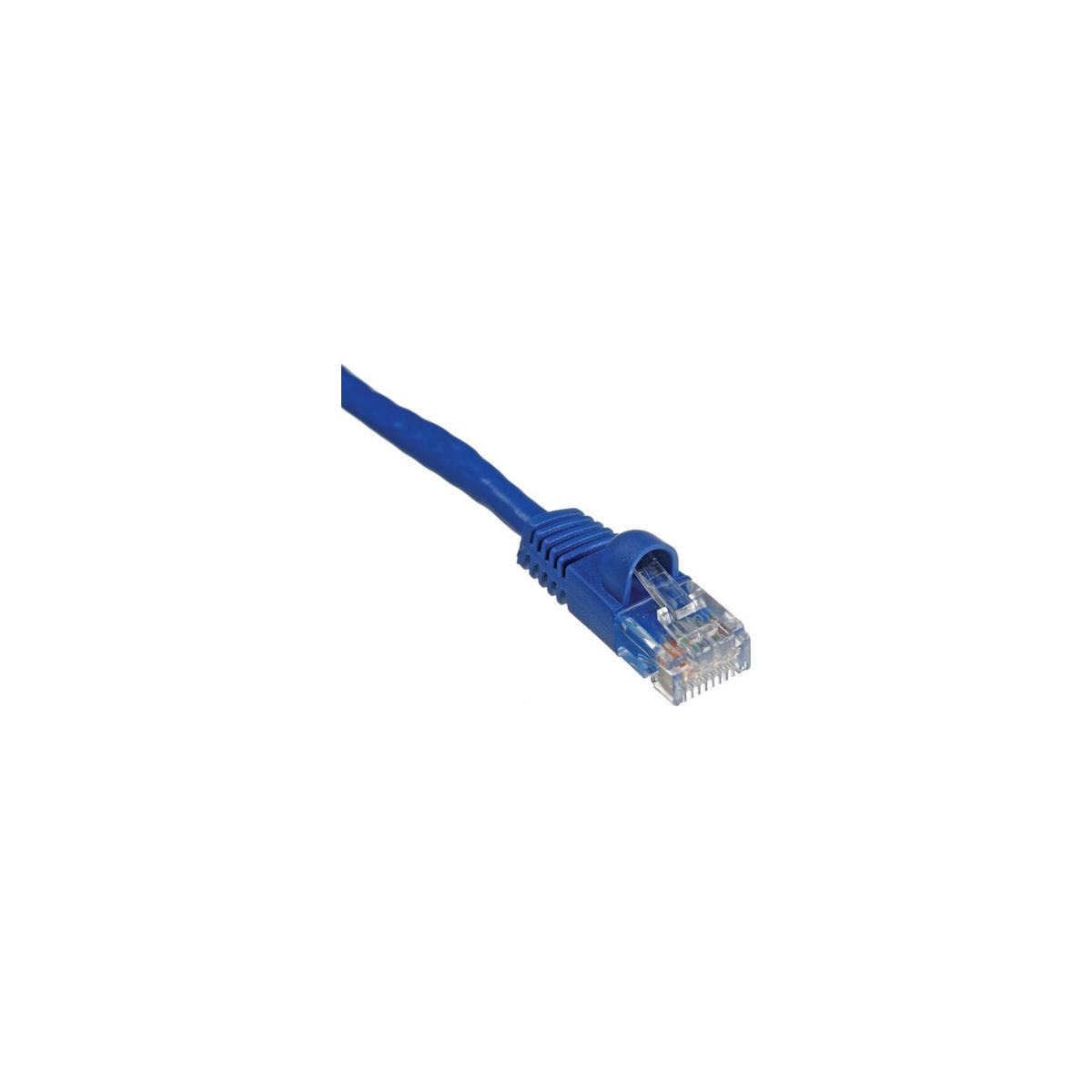 Комплексный соединительный кабель Cat6 550 МГц длиной 7 футов без зацепов, синий #CAT6-7BLU
