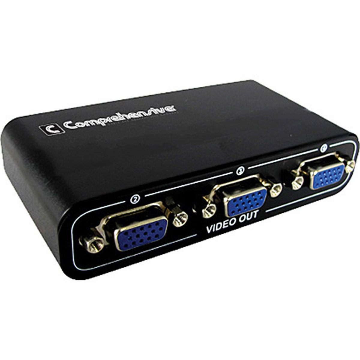 

Comprehensive 1 PC to 4 High Resolution VGA Distribution Amplifier