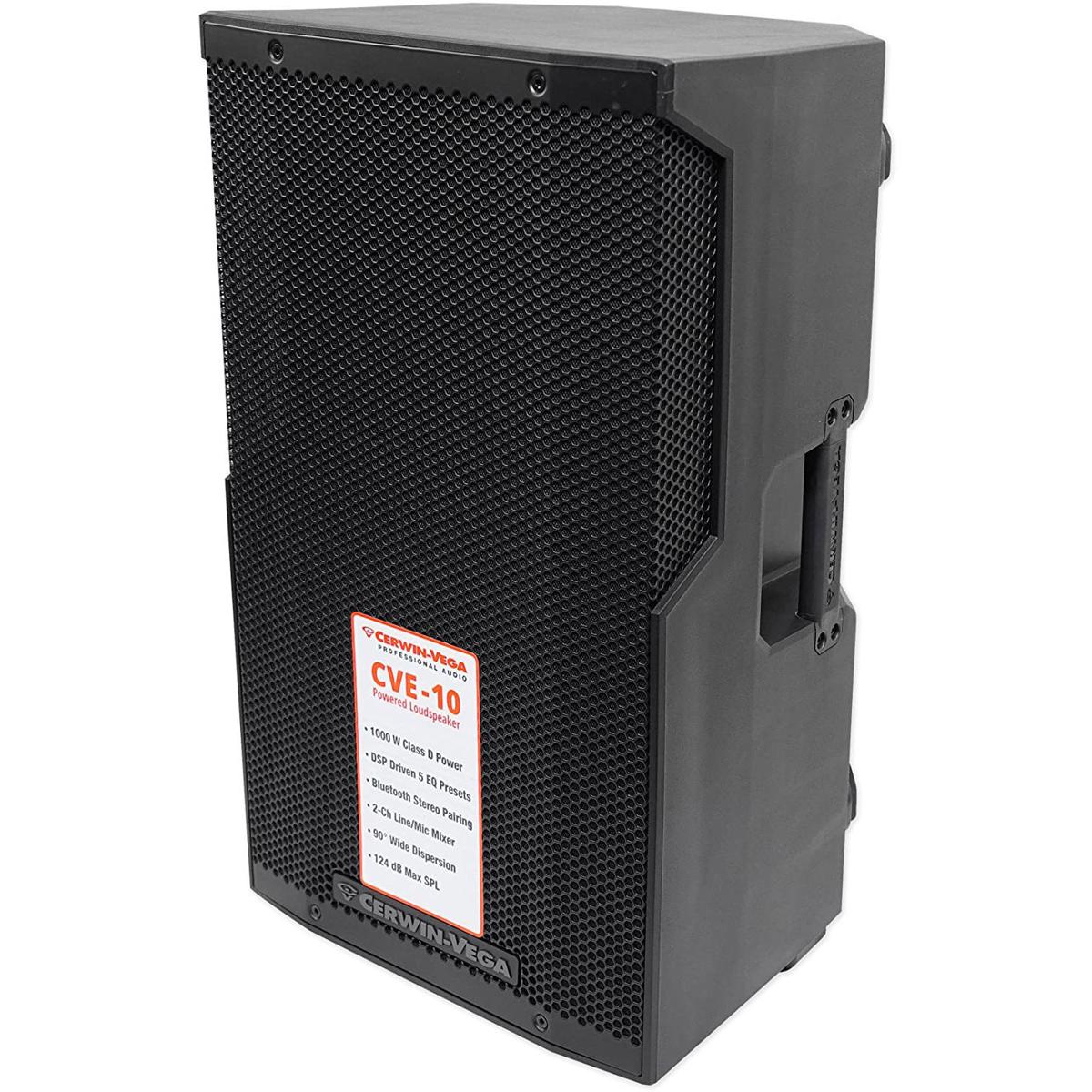 Image of Cerwin Vega CVE Series 10&quot; Powered 2-way Full Range Speaker System