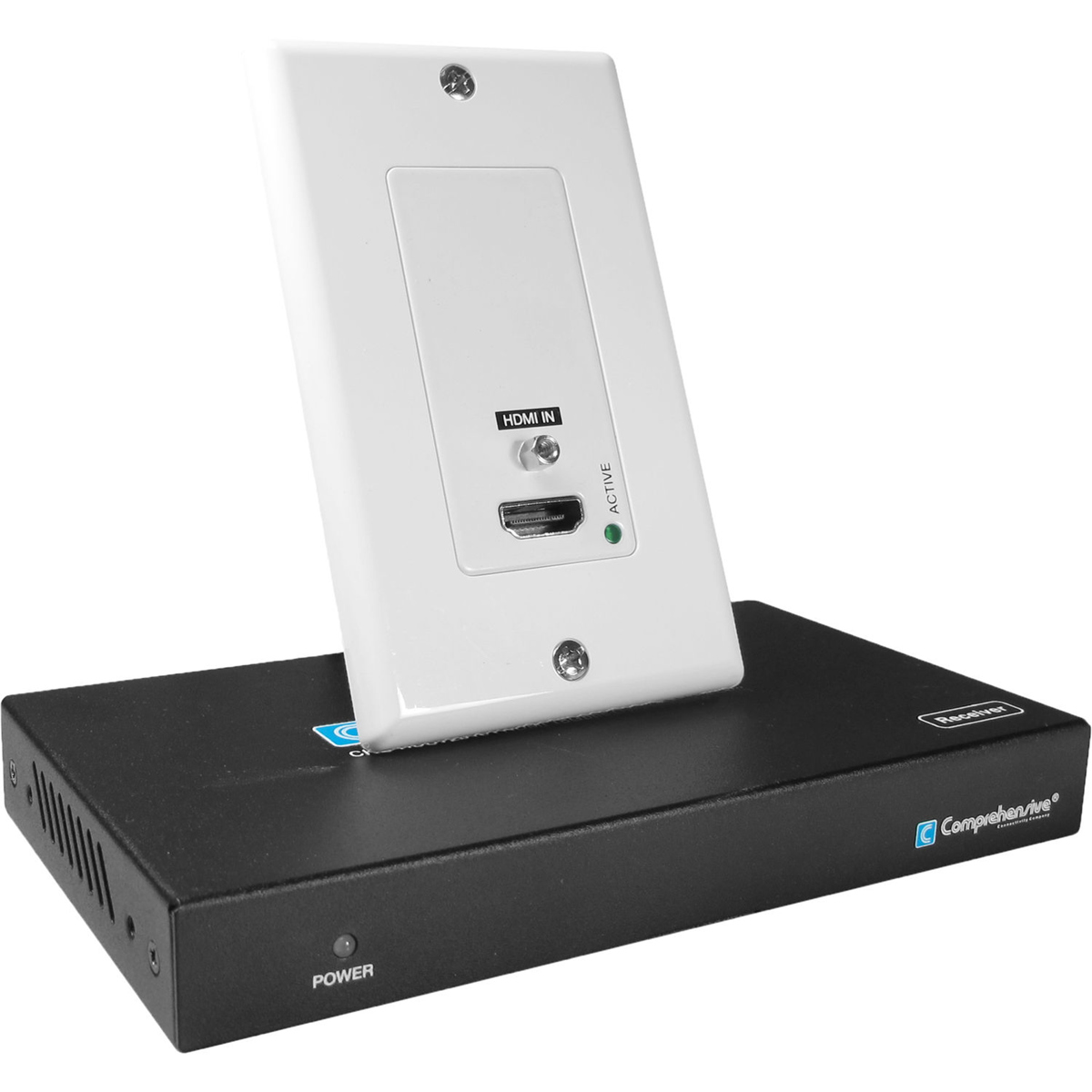 

Comprehensive Pro AV/IT HDBaseT 4K60 18G HDMI Wall Plate Extender Kit, 230'