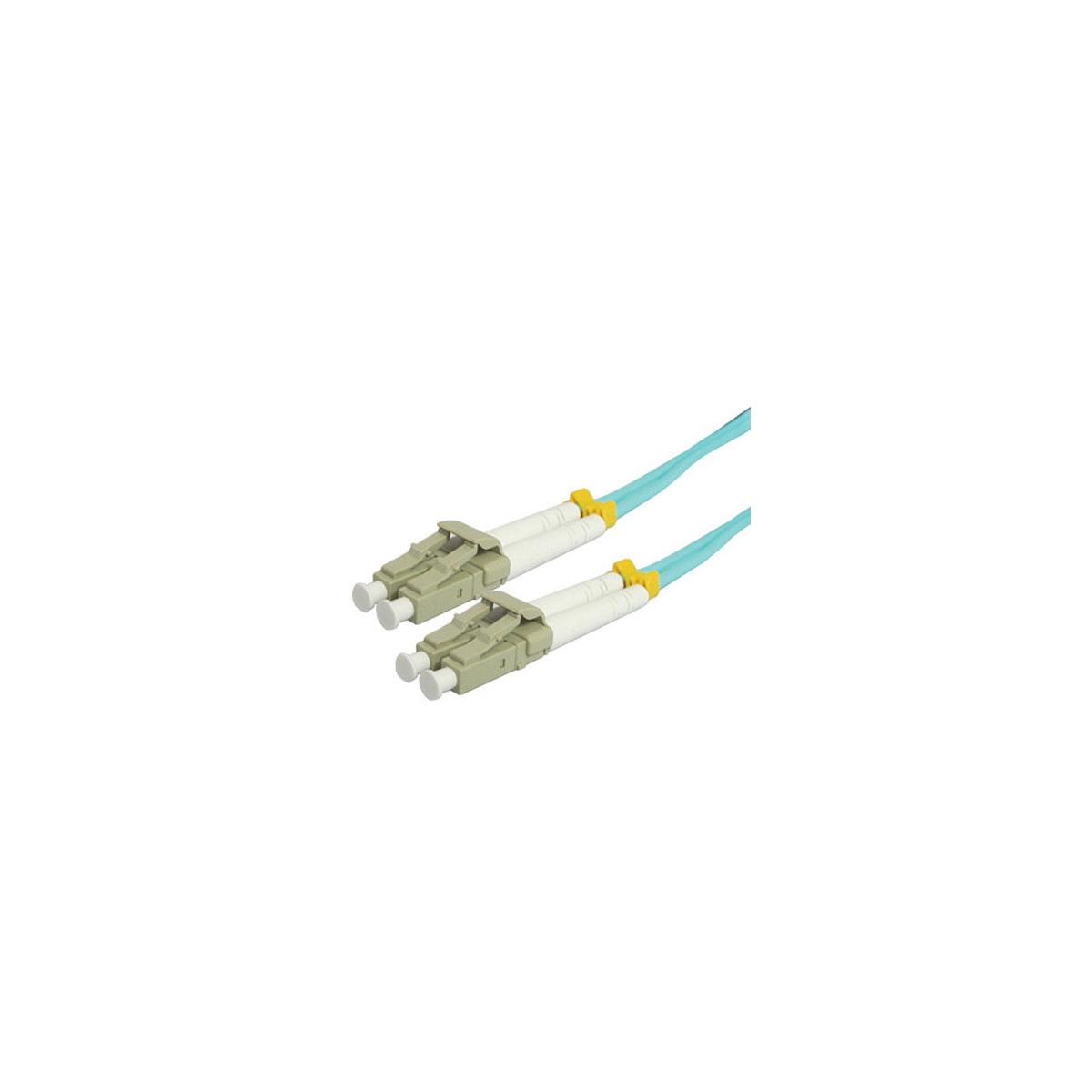 Photos - Other for Computer Comprehensive 0.45' 10Gb LC/LC Duplex 50/125 Multimode Fiber Patch Cable, 