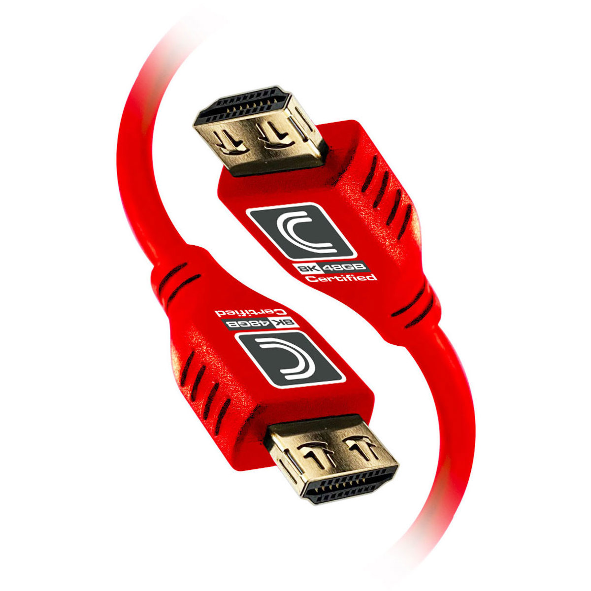 

Comprehensive 9' MicroFlex Pro AV/IT Integrator 8K 48Gbps HDMI Cable, Red