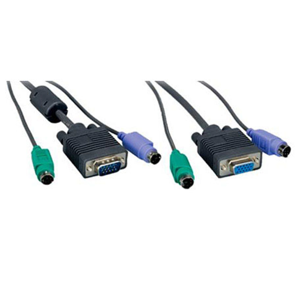 

Comprehensive 10' Micro KVM Cable, HD15MF& MD6M & MD6M