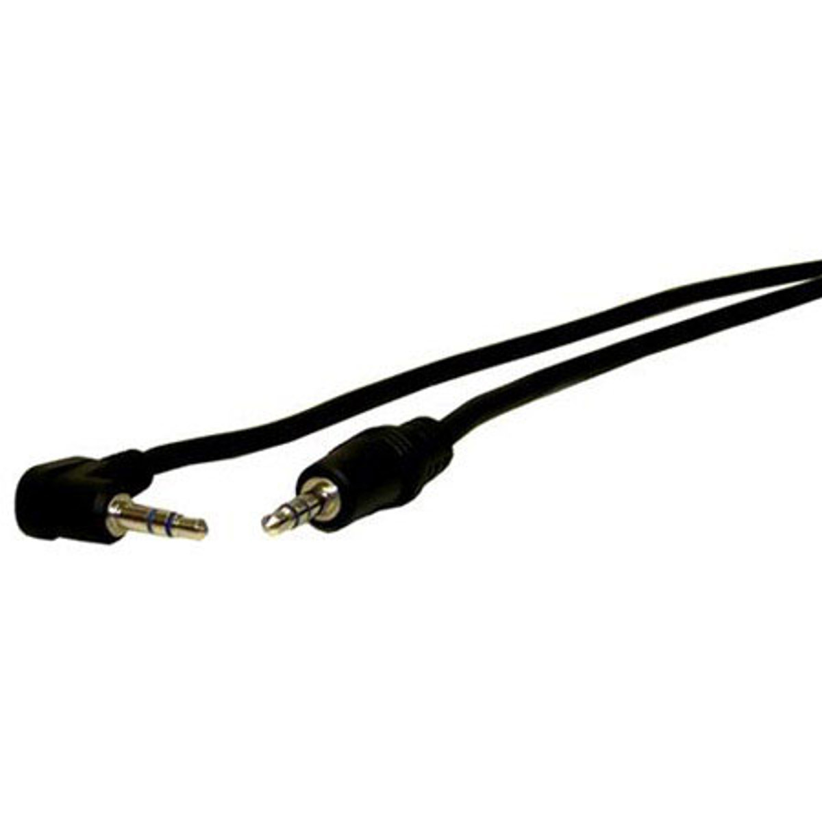 Image of Comprehensive 10' Standard Right Angle Stereo Mini to Straight Stereo Mini Cable