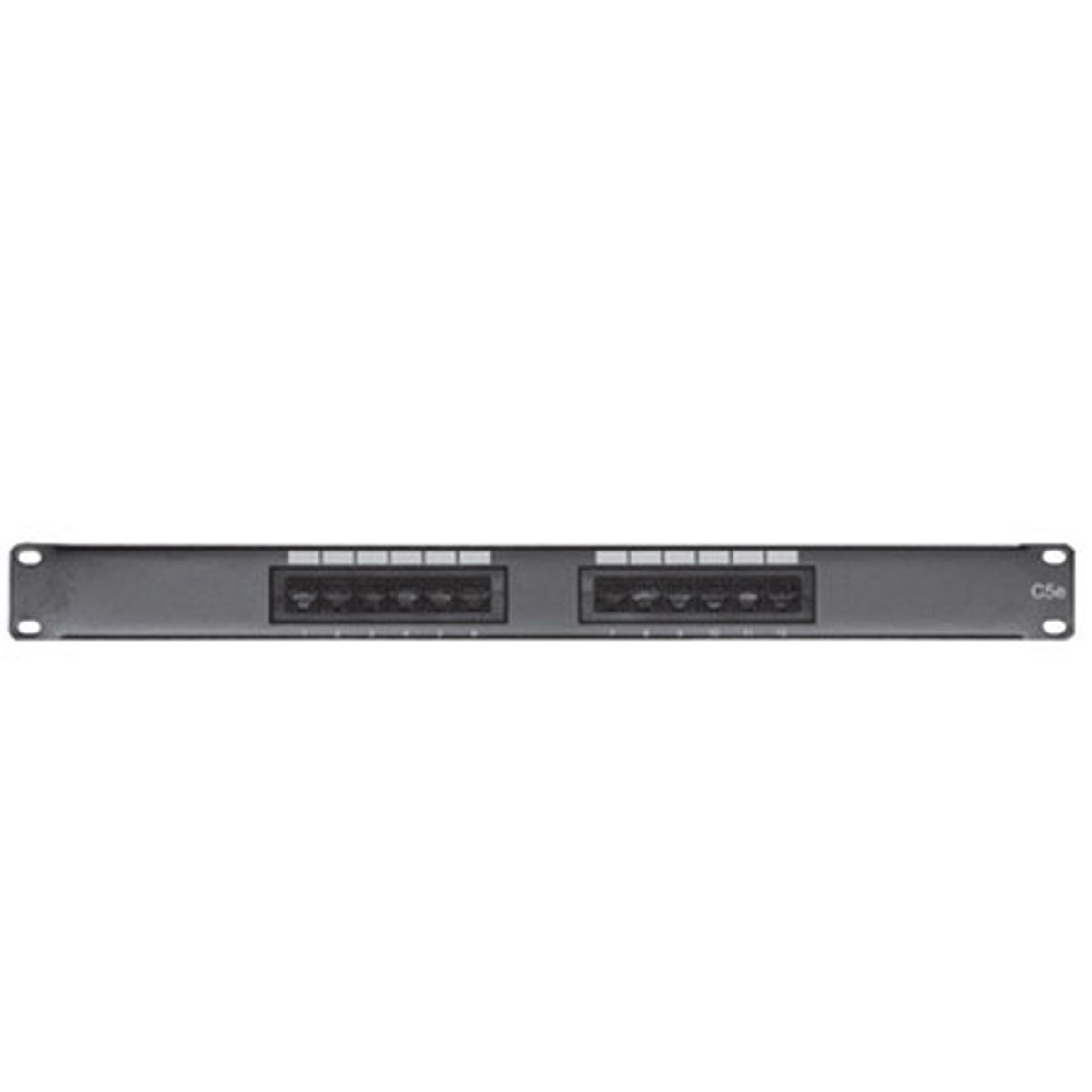 

Comprehensive 12 Port Cat5e Patch Panel