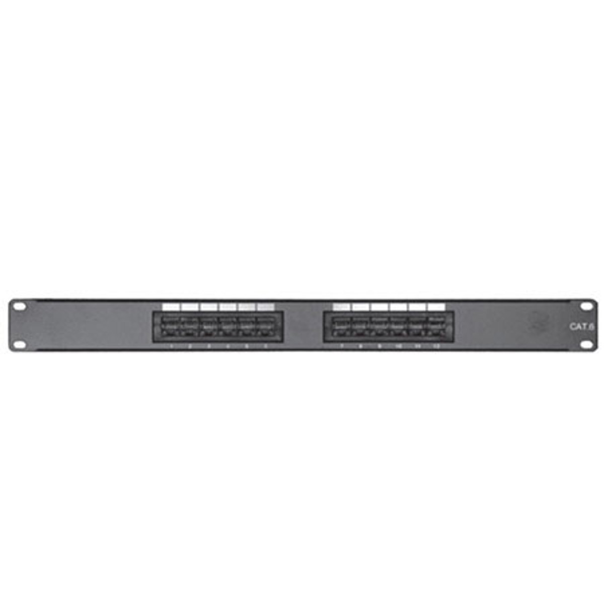 

Comprehensive 12 Port Cat6 Patch Panel