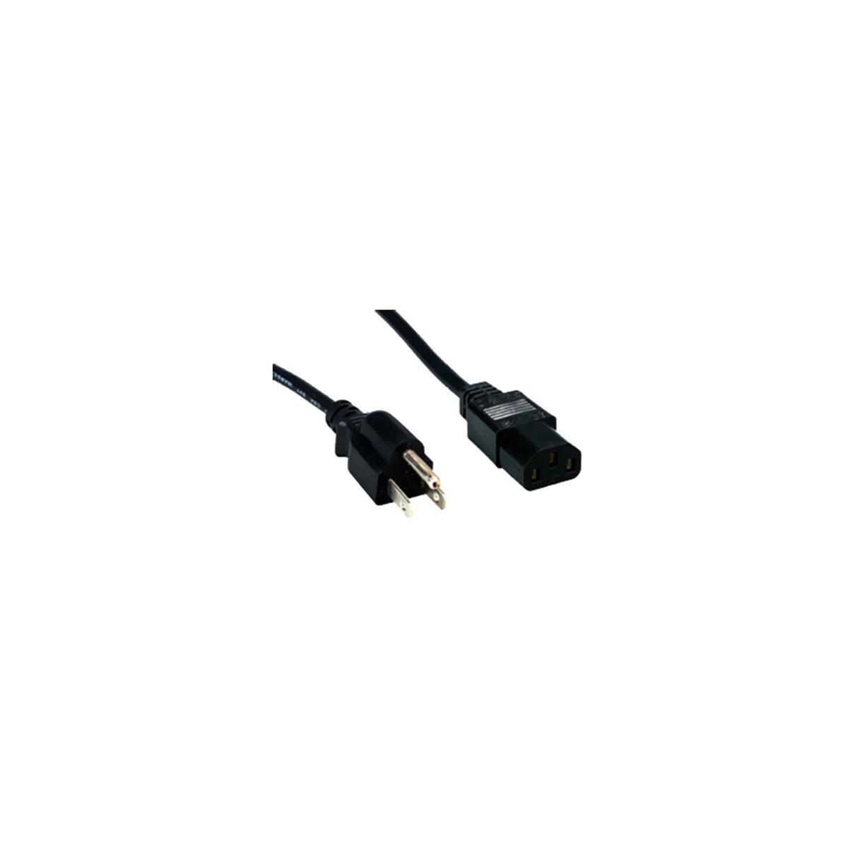 Image of Comprehensive 1' Standard PC Power Cord