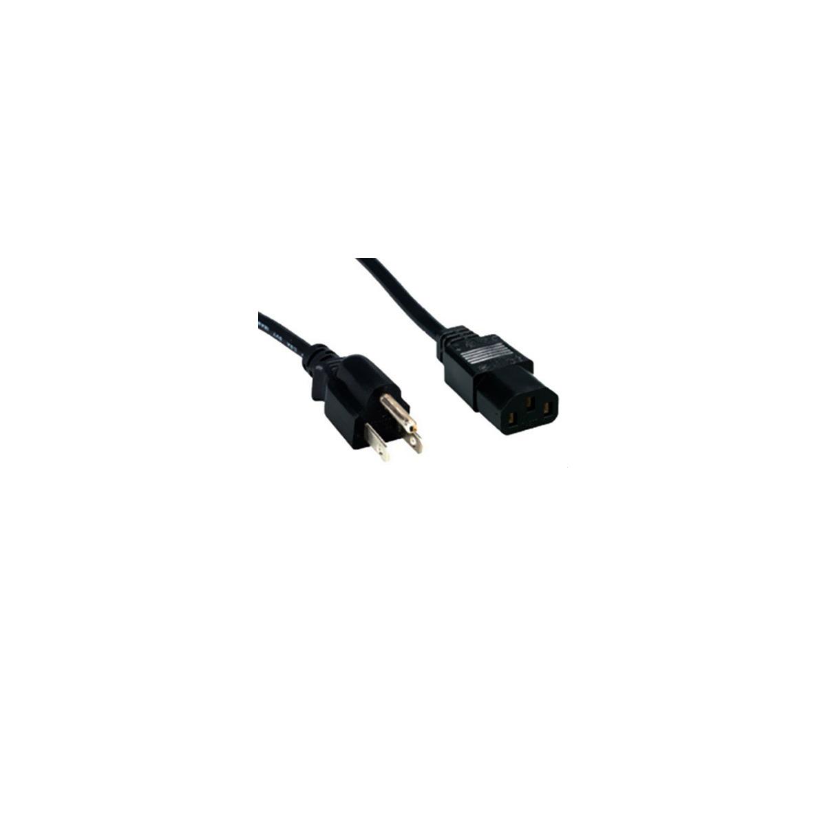 Image of Comprehensive 12' Standard PC Power Cord
