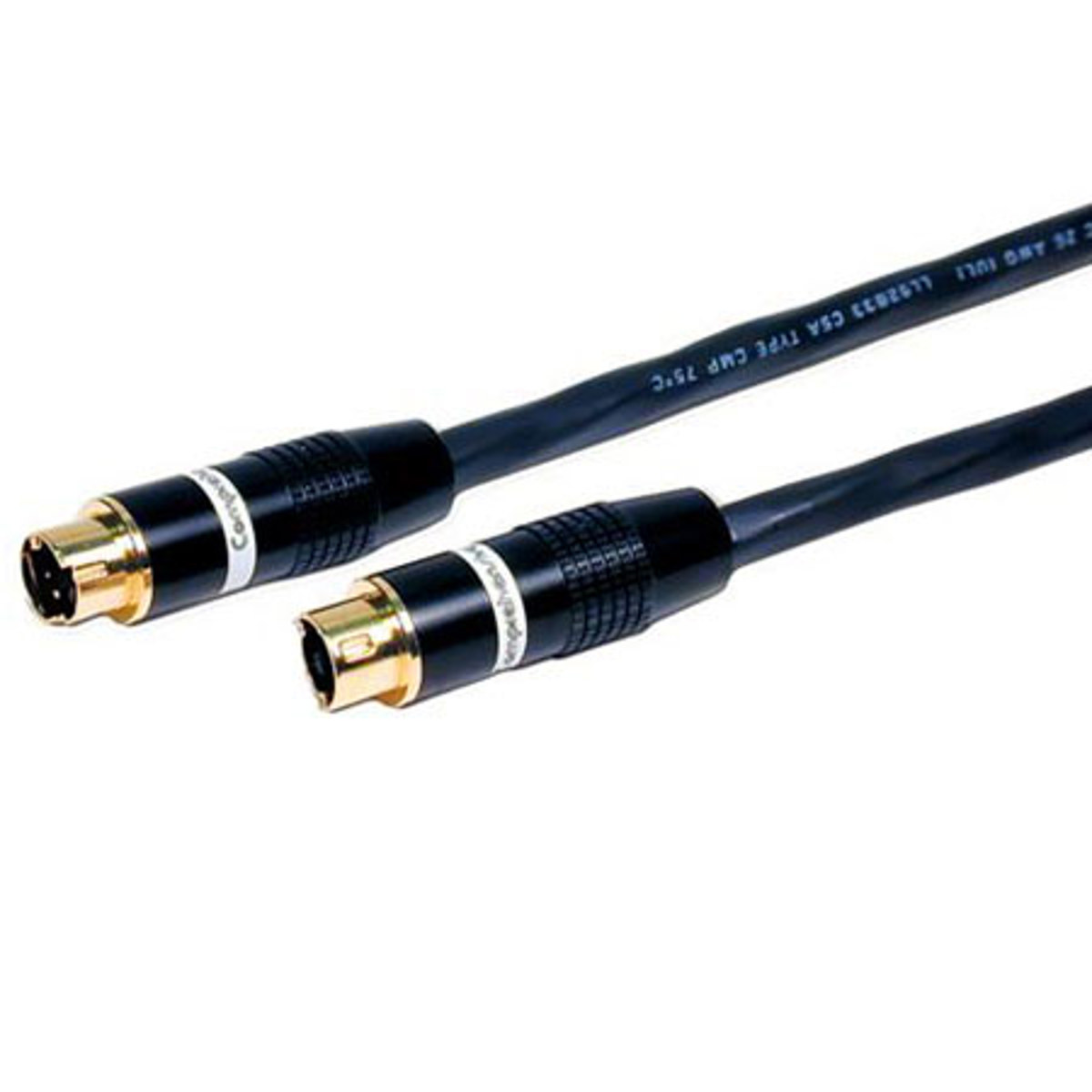 

Comprehensive 6' Pro AV/IT Series Plenum 4 Pin Plug to Plug S-Video Cable