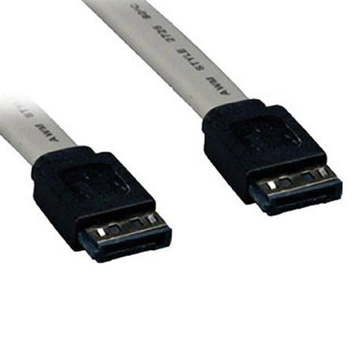 

Comprehensive 18" External Serial ATA Cable, 180 Degree, 7 Conductors