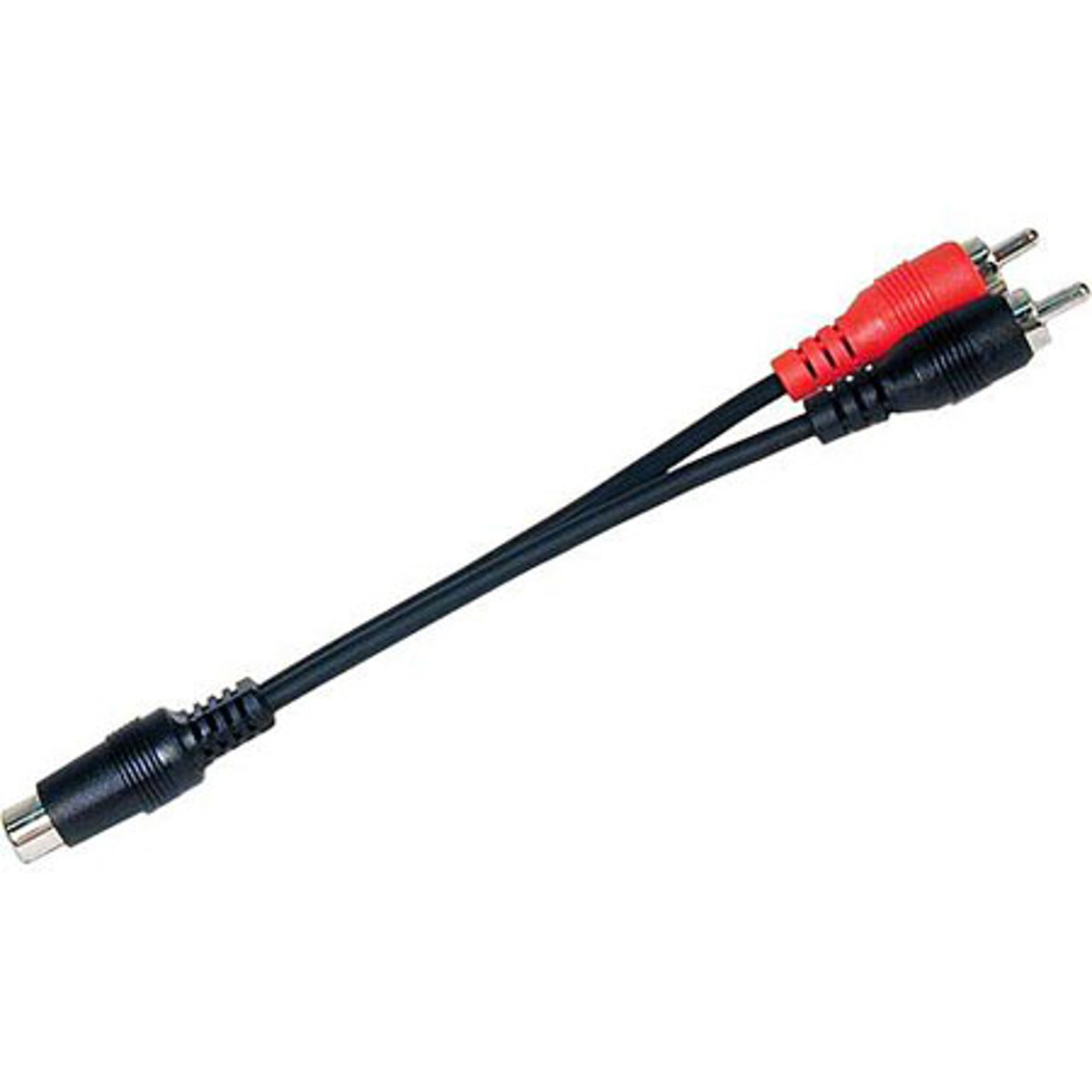 

Comprehensive RCA Jack to 2 RCA Plugs Adaptr Cable, 6"