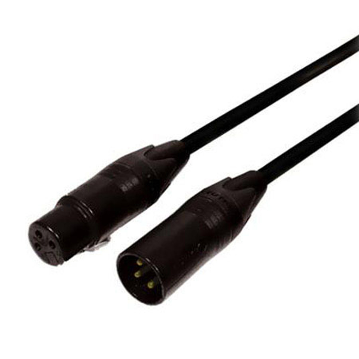 

Comprehensive 10' Touring Series Lo-Z Microphone Cable with Neutrik Black/Gold