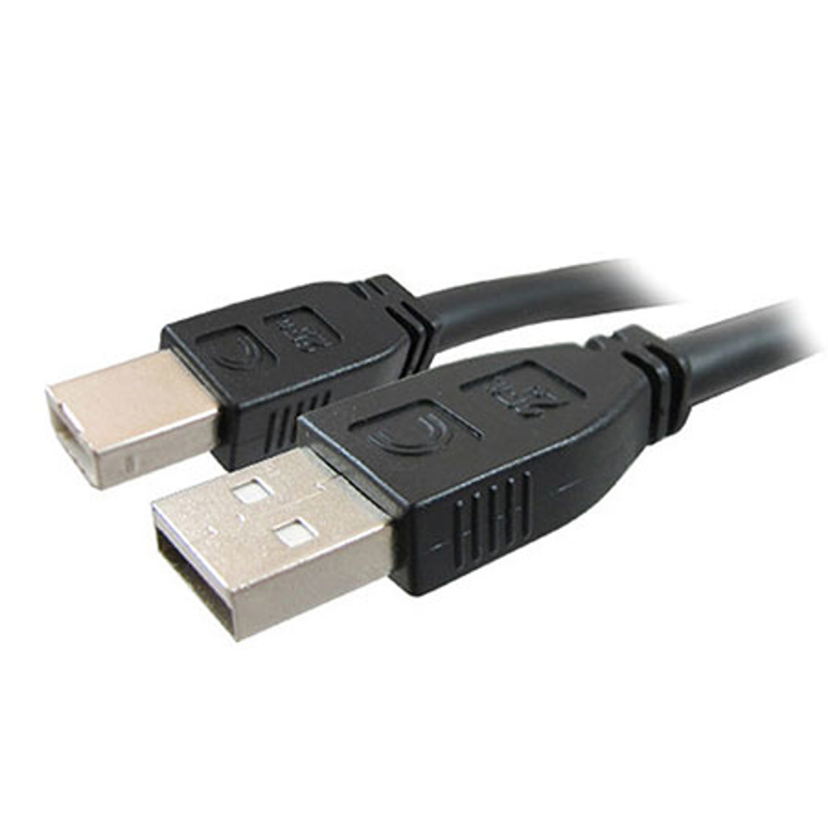 Photos - Cable (video, audio, USB) Comprehensive 50' Pro AV/IT Active Plenum USB A Male to B Male Cable USB2 